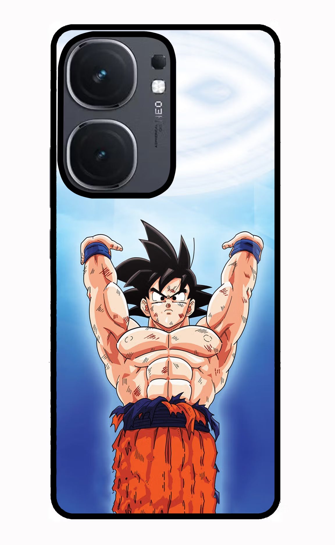 Goku Power IQOO Neo9 Pro Glass Case - Goku Power IQOO Neo9 Pro Glass Case Goku Power IQOO Neo9 Pro Glass Case