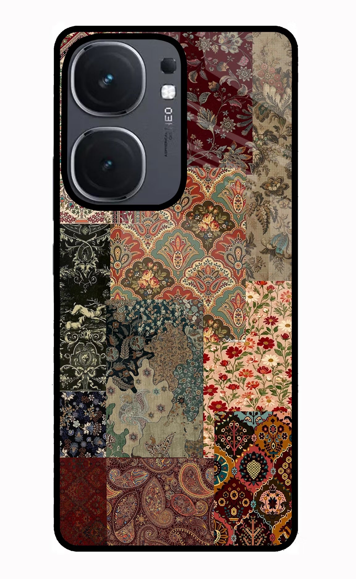 Desi Print IQOO Neo9 Pro Glass Case - Desi Print IQOO Neo9 Pro Glass Case Desi Print IQOO Neo9 Pro Glass Case