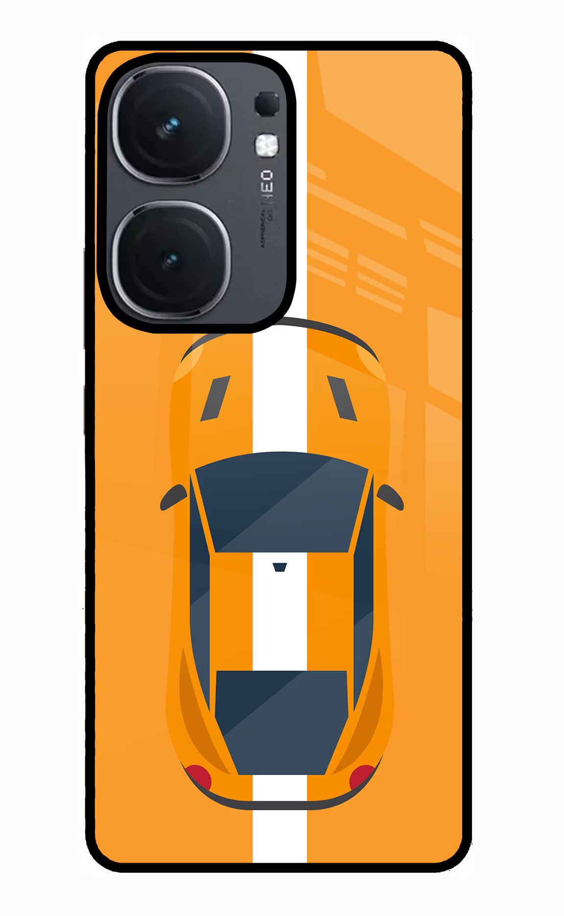 Highway Pursuit IQOO Neo9 Pro Glass Case Back Cover by Casekaro