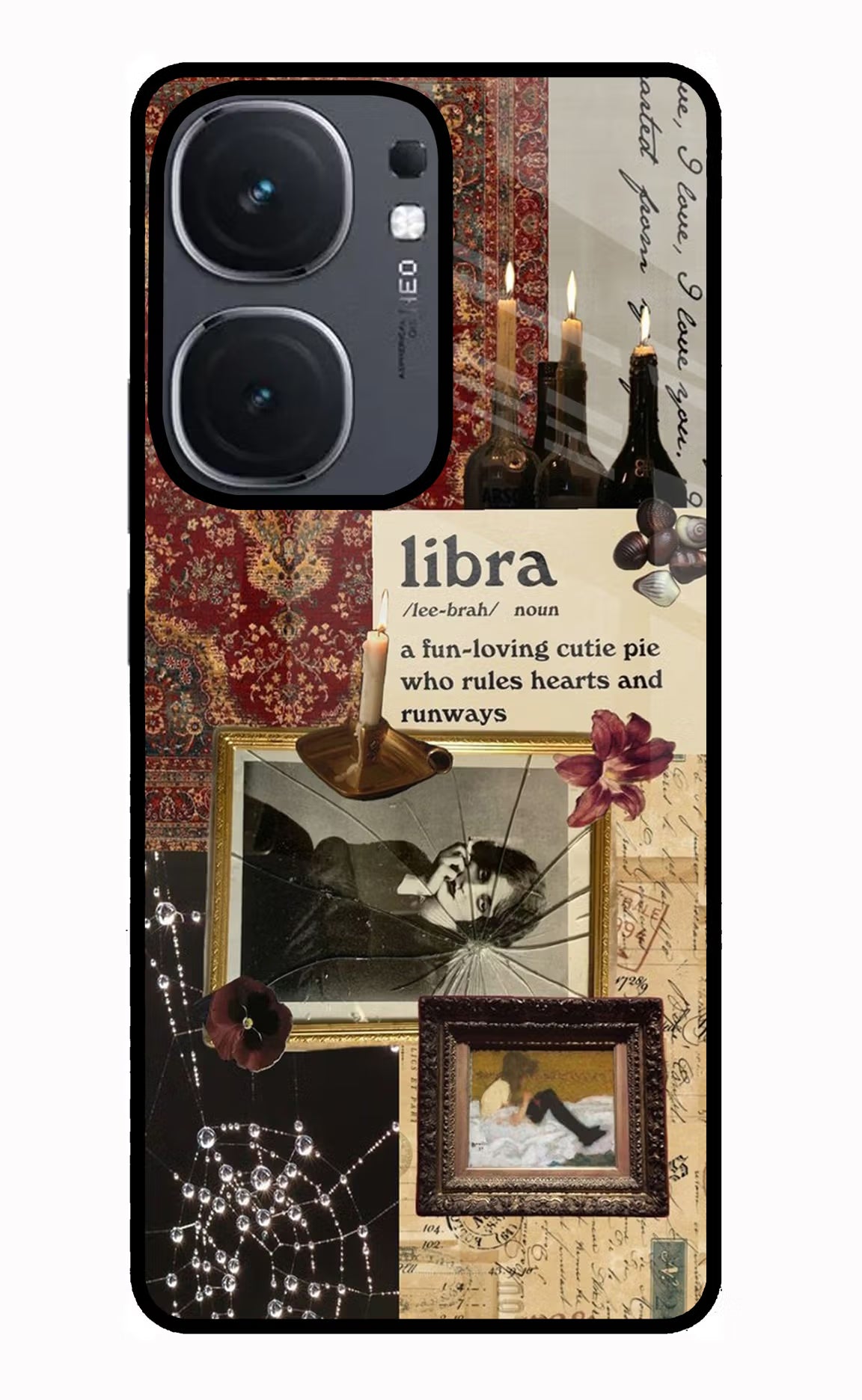 Libra Zodiac IQOO Neo9 Pro Glass Case - Libra Zodiac IQOO Neo9 Pro Glass Case Libra Zodiac IQOO Neo9 Pro Glass Case