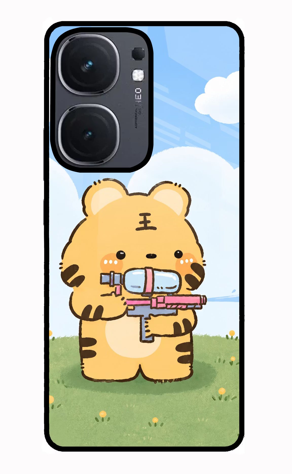 Tiger Treat IQOO Neo9 Pro Glass Case - Tiger Treat IQOO Neo9 Pro Glass Case Tiger Treat IQOO Neo9 Pro Glass Case