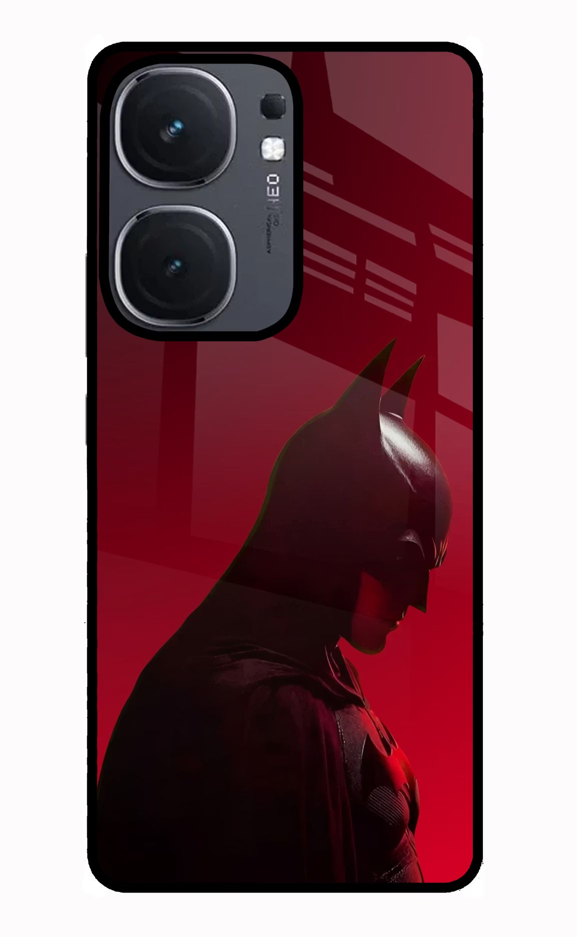 Dark Knight IQOO Neo9 Pro Glass Case - Dark Knight IQOO Neo9 Pro Glass Case Dark Knight IQOO Neo9 Pro Glass Case