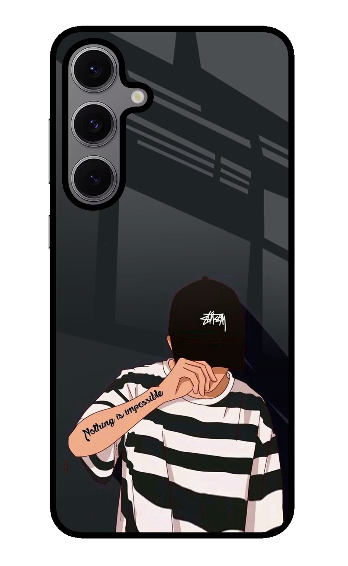 Aesthetic Boy Samsung S24 FE 5G Glass Case - Aesthetic Boy Samsung S24 FE 5G Glass Case Aesthetic Boy Samsung S24 FE 5G Glass Case