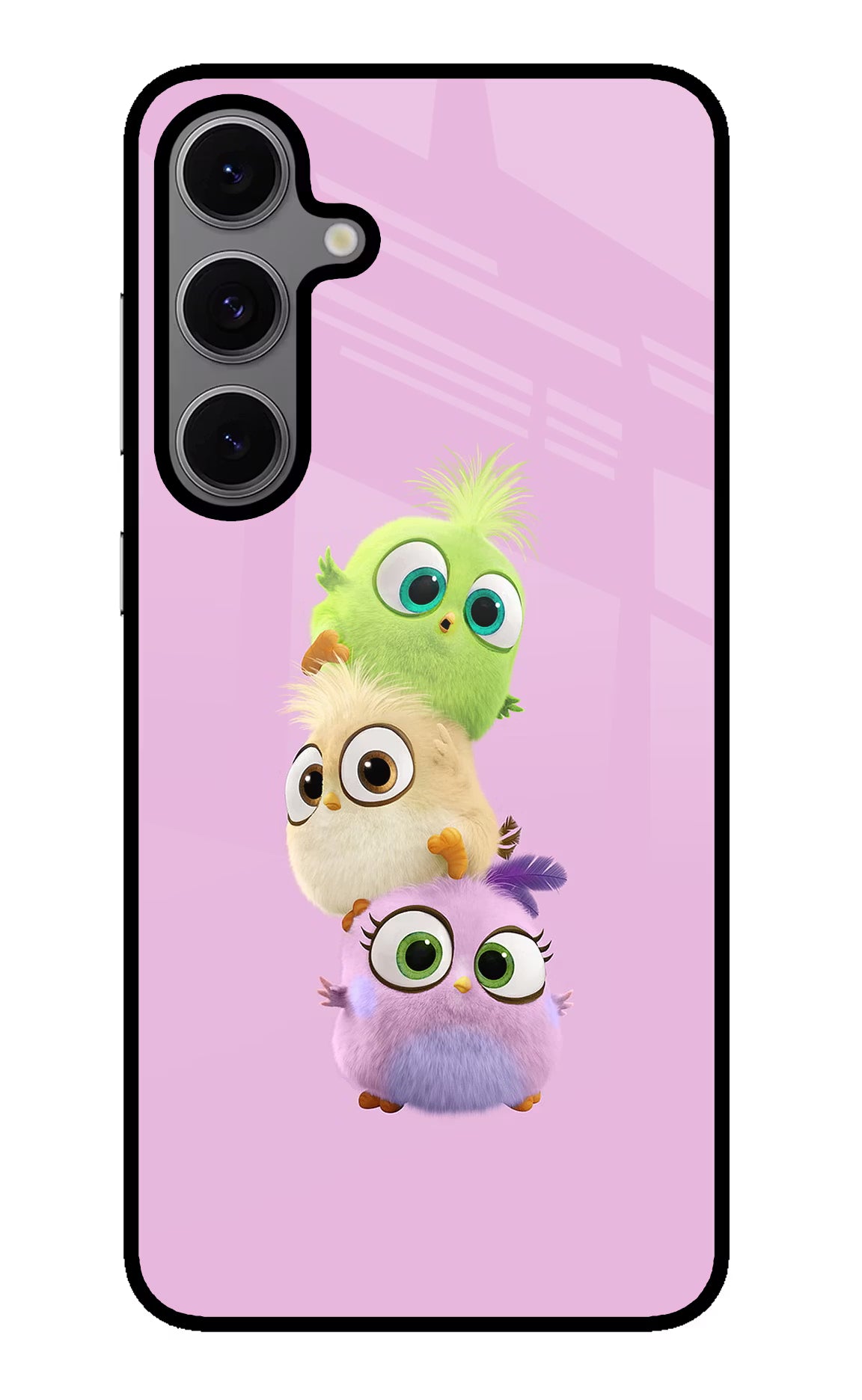 Cute Little Birds Samsung S24 FE 5G Glass Case - Cute Little Birds Samsung S24 FE 5G Glass Case Cute Little Birds Samsung S24 FE 5G Glass Case