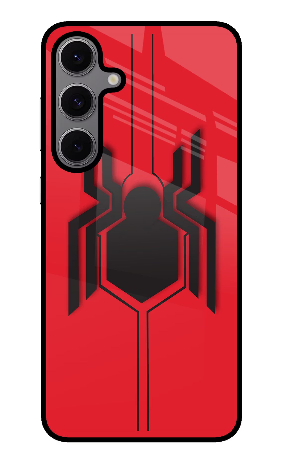 Spider Samsung S24 FE 5G Glass Case - Spider Samsung S24 FE 5G Glass Case Spider Samsung S24 FE 5G Glass Case