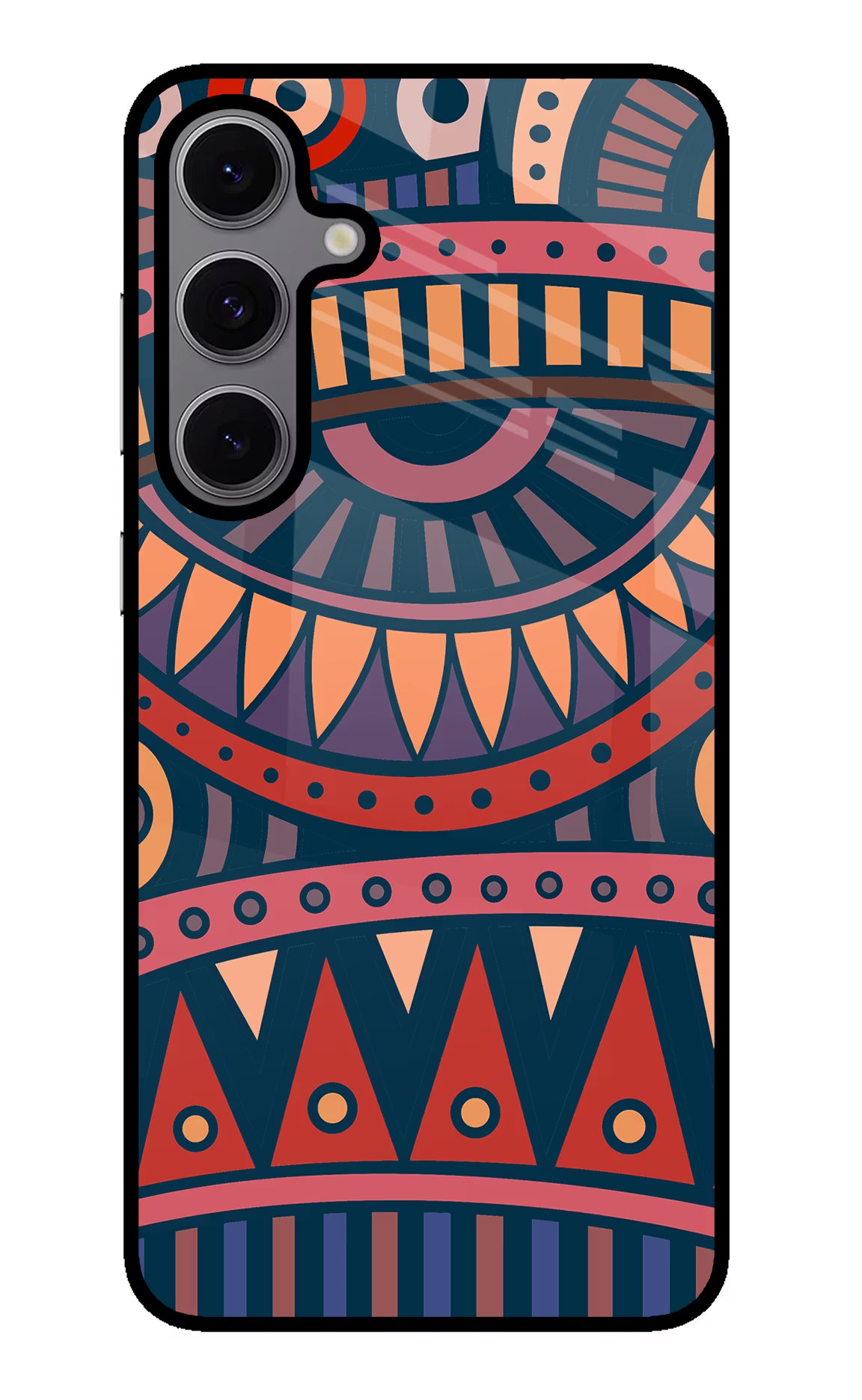 African Culture Design Samsung S24 FE 5G Back Cover - African Culture Design Samsung S24 FE 5G Glass Case Back Cover by Casekaro African Culture Design Samsung S24 FE 5G Glass Case Back Cover by Casekaro