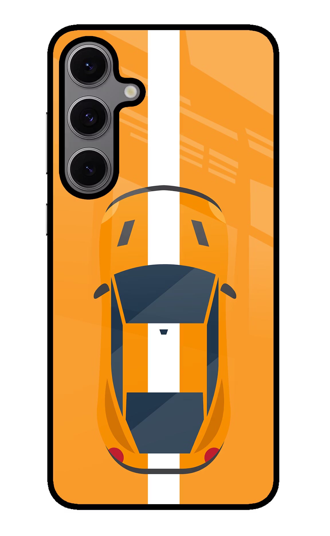 Highway Pursuit Samsung S24 FE 5G Back Cover - Highway Pursuit Samsung S24 FE 5G Glass Case Back Cover by Casekaro Highway Pursuit Samsung S24 FE 5G Glass Case Back Cover by Casekaro