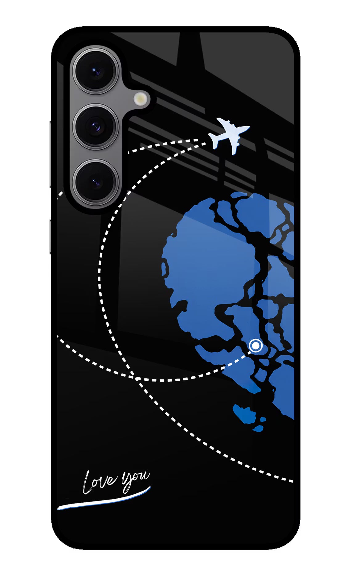 Love Orbit Samsung S24 FE 5G Glass Case - Love Orbit Samsung S24 FE 5G Glass Case Love Orbit Samsung S24 FE 5G Glass Case