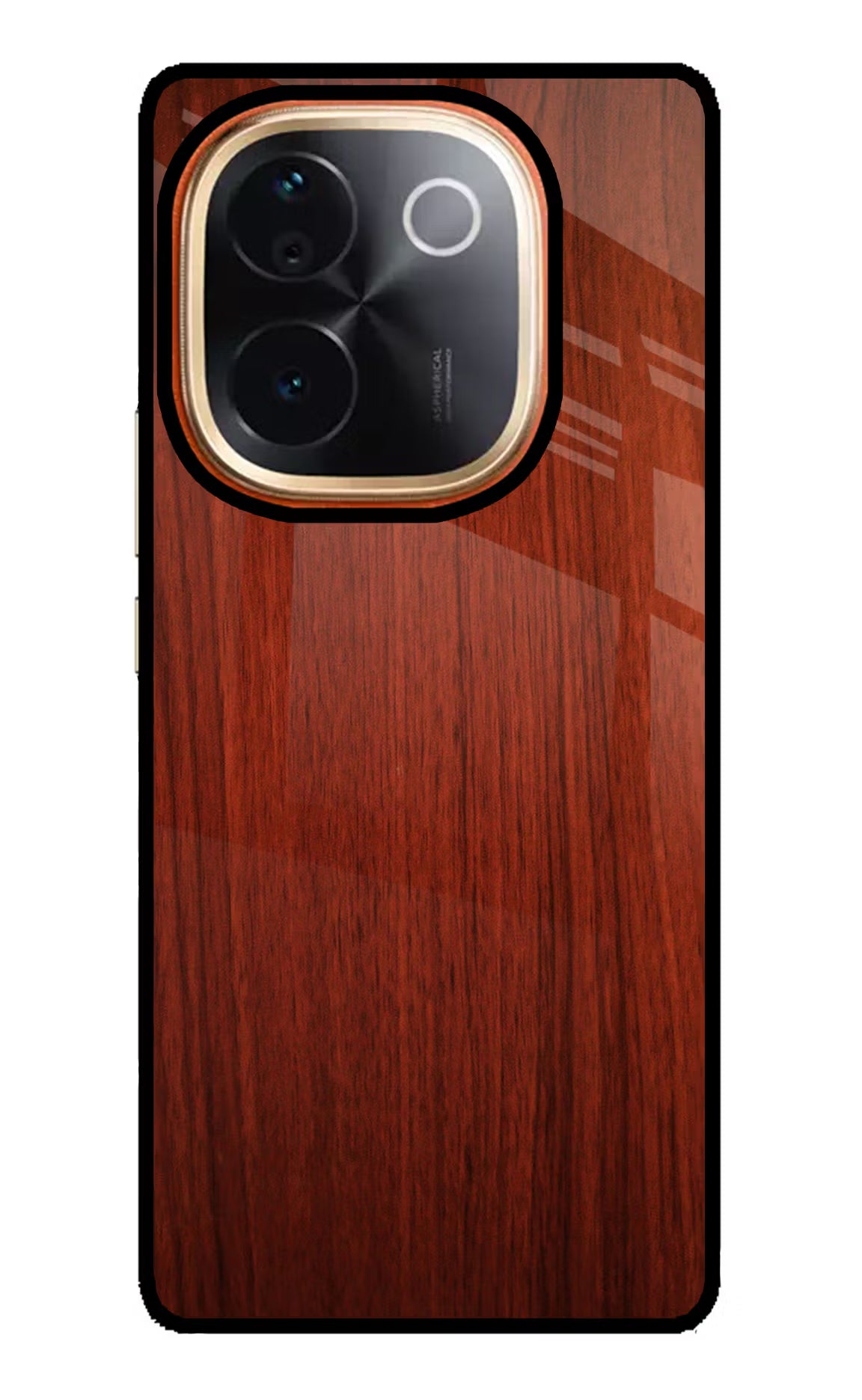 Wooden Plain Pattern Vivo T3 Pro 5G Glass Case - Wooden Plain Pattern Vivo T3 Pro 5G Glass Case Wooden Plain Pattern Vivo T3 Pro 5G Glass Case