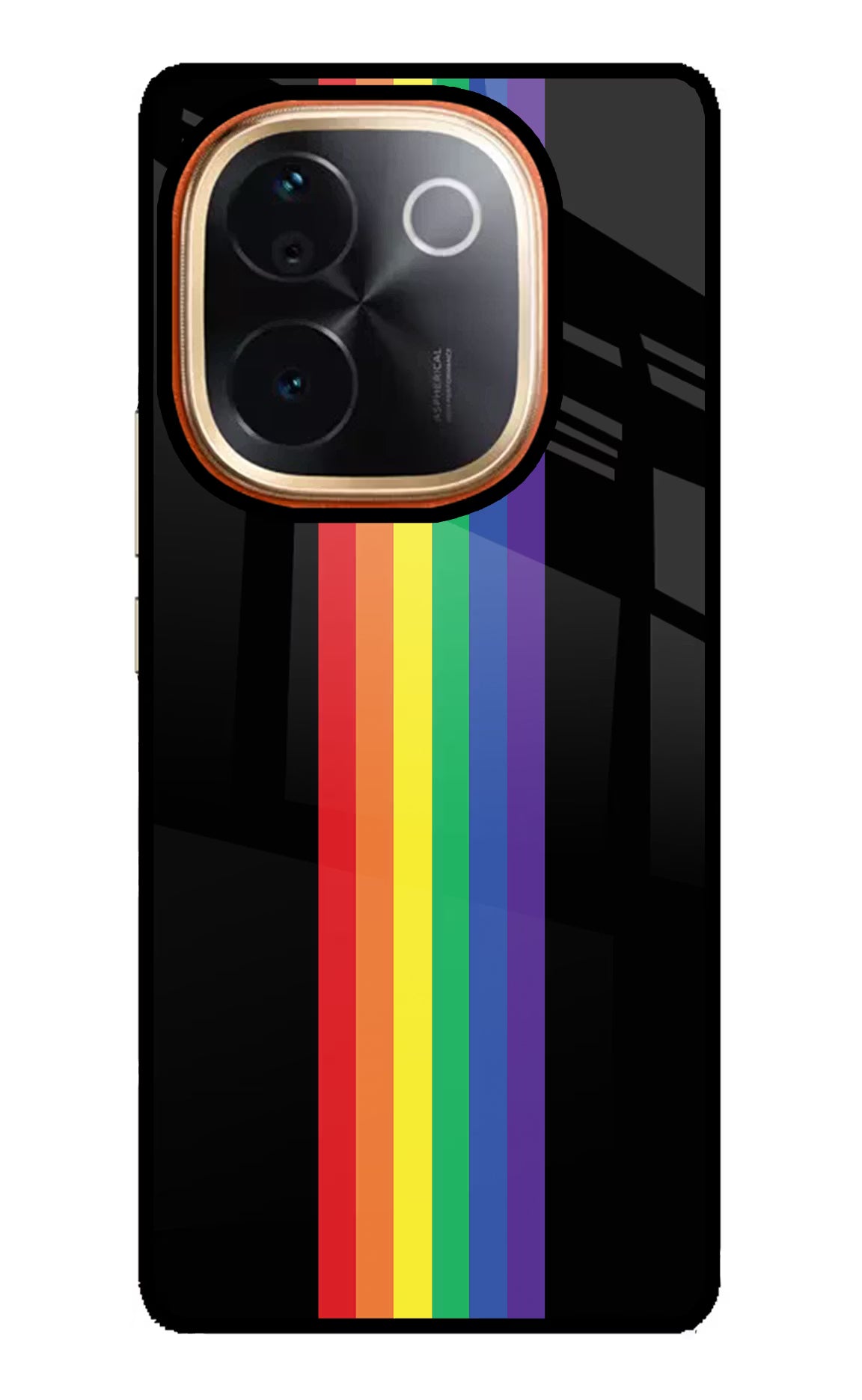 Pride Vivo T3 Pro 5G Glass Case Back Cover by Casekaro