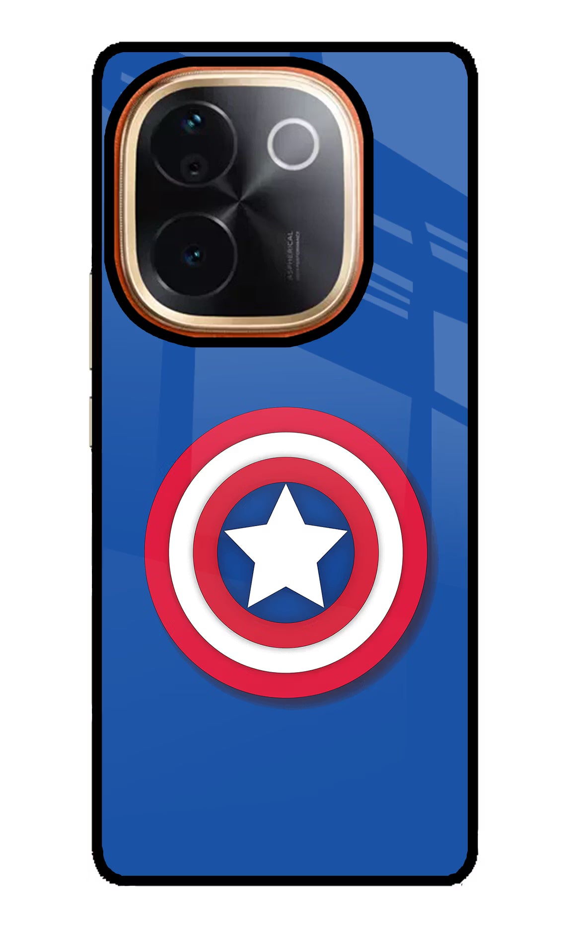 Shield Vivo T3 Pro 5G Glass Case Back Cover by Casekaro