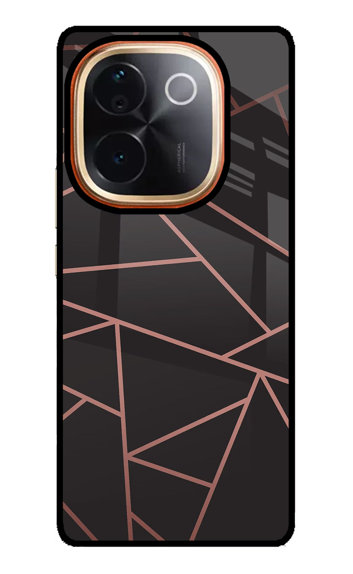 Geometric Pattern Vivo T3 Pro 5G Glass Case - Geometric Pattern Vivo T3 Pro 5G Glass Case Geometric Pattern Vivo T3 Pro 5G Glass Case