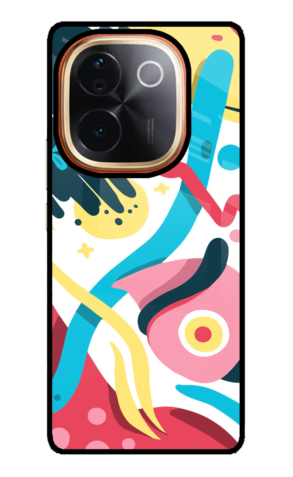 Trippy Vivo T3 Pro 5G Glass Case Back Cover by Casekaro