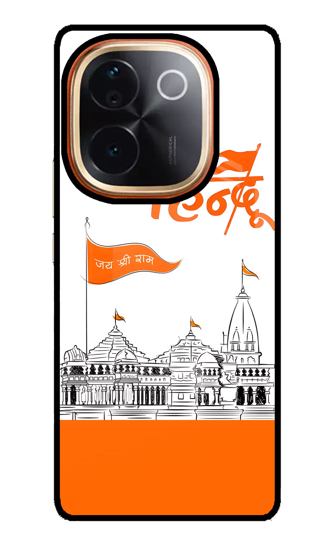 Jai Shree Ram Hindu Vivo T3 Pro 5G Glass Case - Jai Shree Ram Hindu Vivo T3 Pro 5G Glass Case Jai Shree Ram Hindu Vivo T3 Pro 5G Glass Case