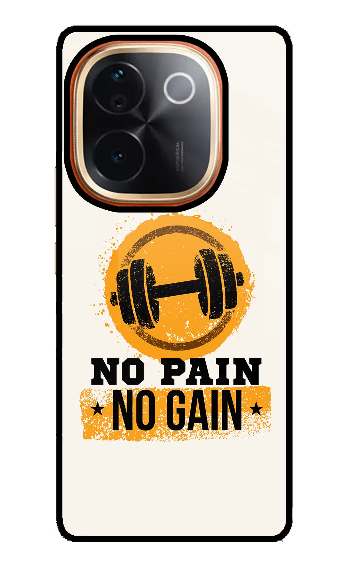No Pain No Gain Vivo T3 Pro 5G Glass Case - No Pain No Gain Vivo T3 Pro 5G Glass Case No Pain No Gain Vivo T3 Pro 5G Glass Case
