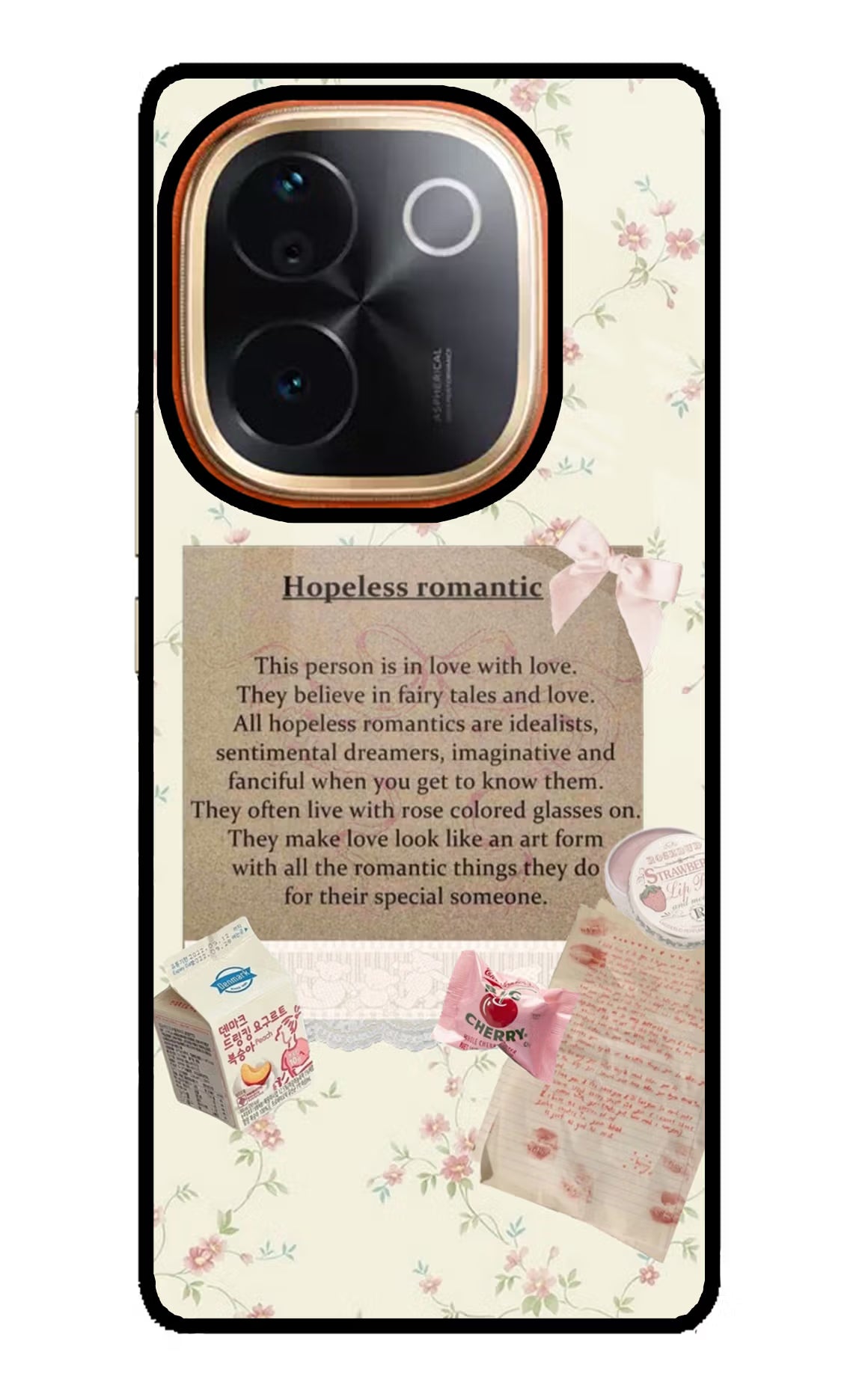 Hopeless Romantic Vivo T3 Pro 5G Glass Case - Hopeless Romantic Vivo T3 Pro 5G Glass Case Hopeless Romantic Vivo T3 Pro 5G Glass Case