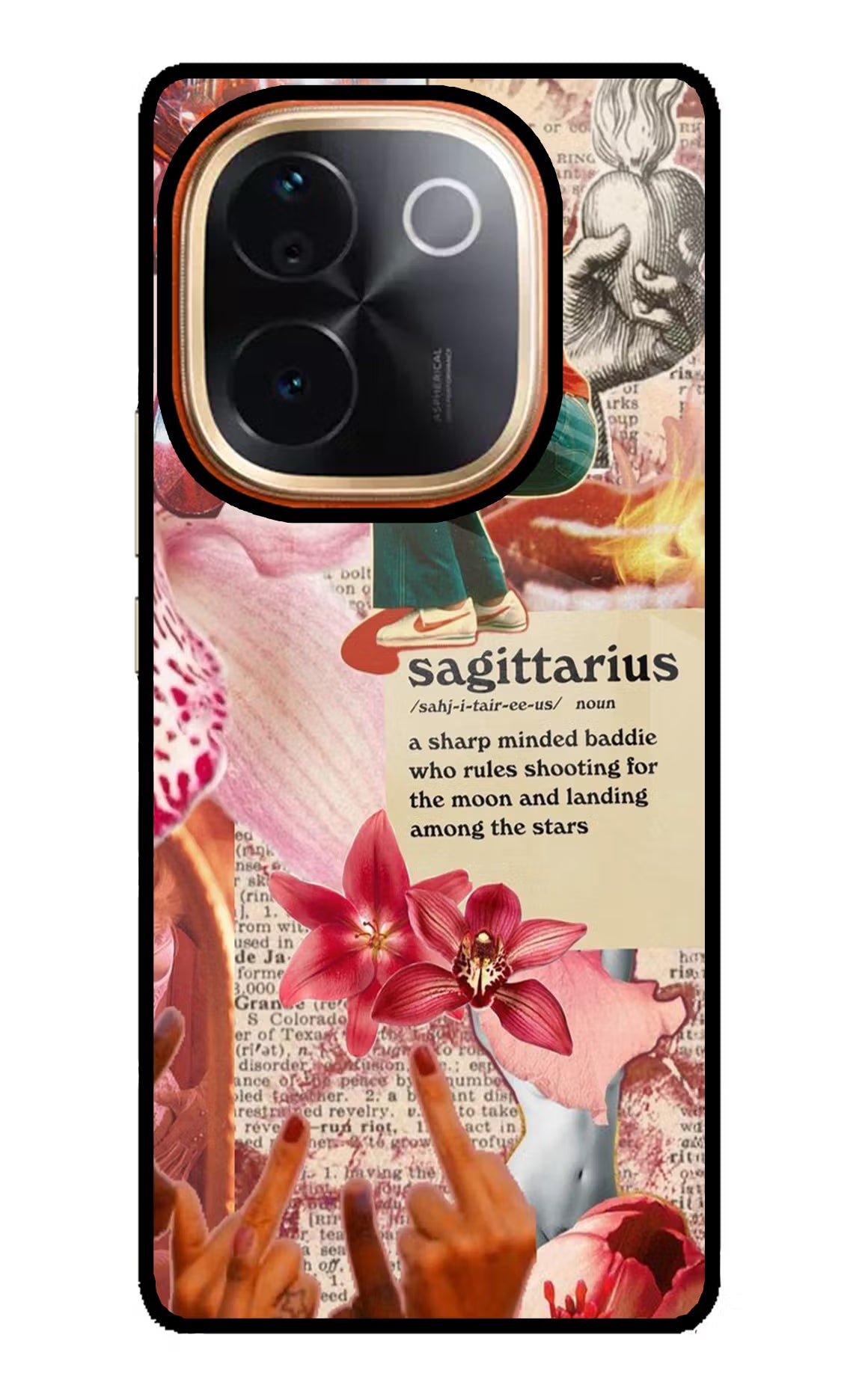 Sagittarius Zodiac Vivo T3 Pro 5G Glass Case - Sagittarius Zodiac Vivo T3 Pro 5G Glass Case Sagittarius Zodiac Vivo T3 Pro 5G Glass Case