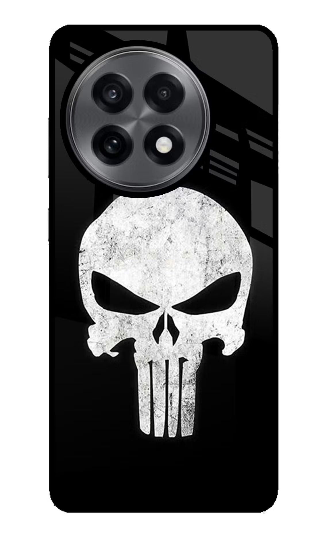 Punisher Skull OnePlus 13R Glass Case - Punisher Skull OnePlus 13R Glass Case Punisher Skull OnePlus 13R Glass Case