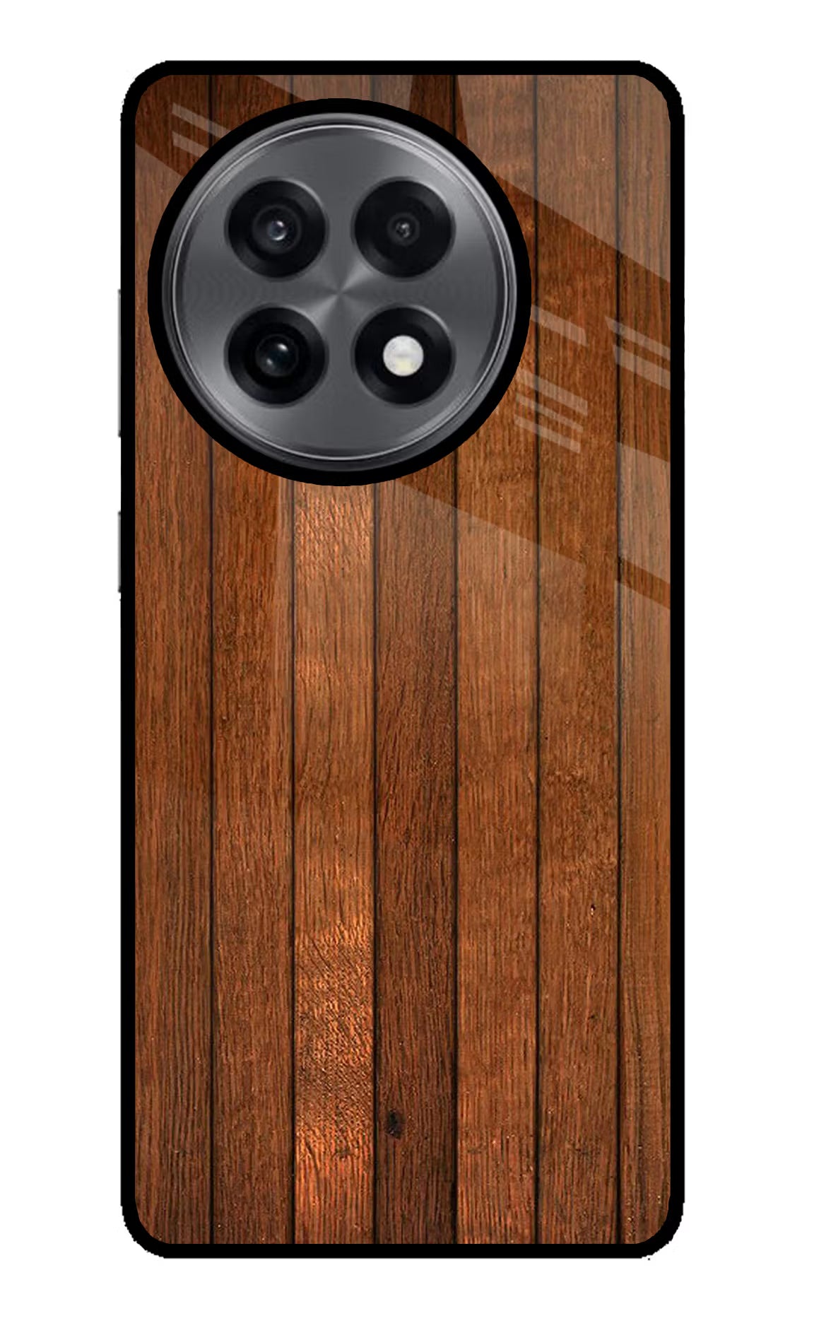 Wooden Artwork Bands OnePlus 13R Glass Case - Wooden Artwork Bands OnePlus 13R Glass Case Wooden Artwork Bands OnePlus 13R Glass Case