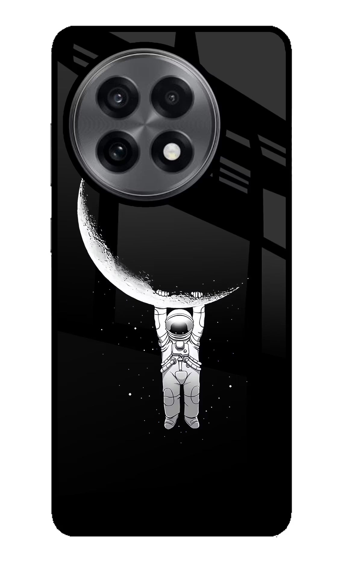 Moon Space OnePlus 13R Glass Case - Moon Space OnePlus 13R Glass Case Moon Space OnePlus 13R Glass Case