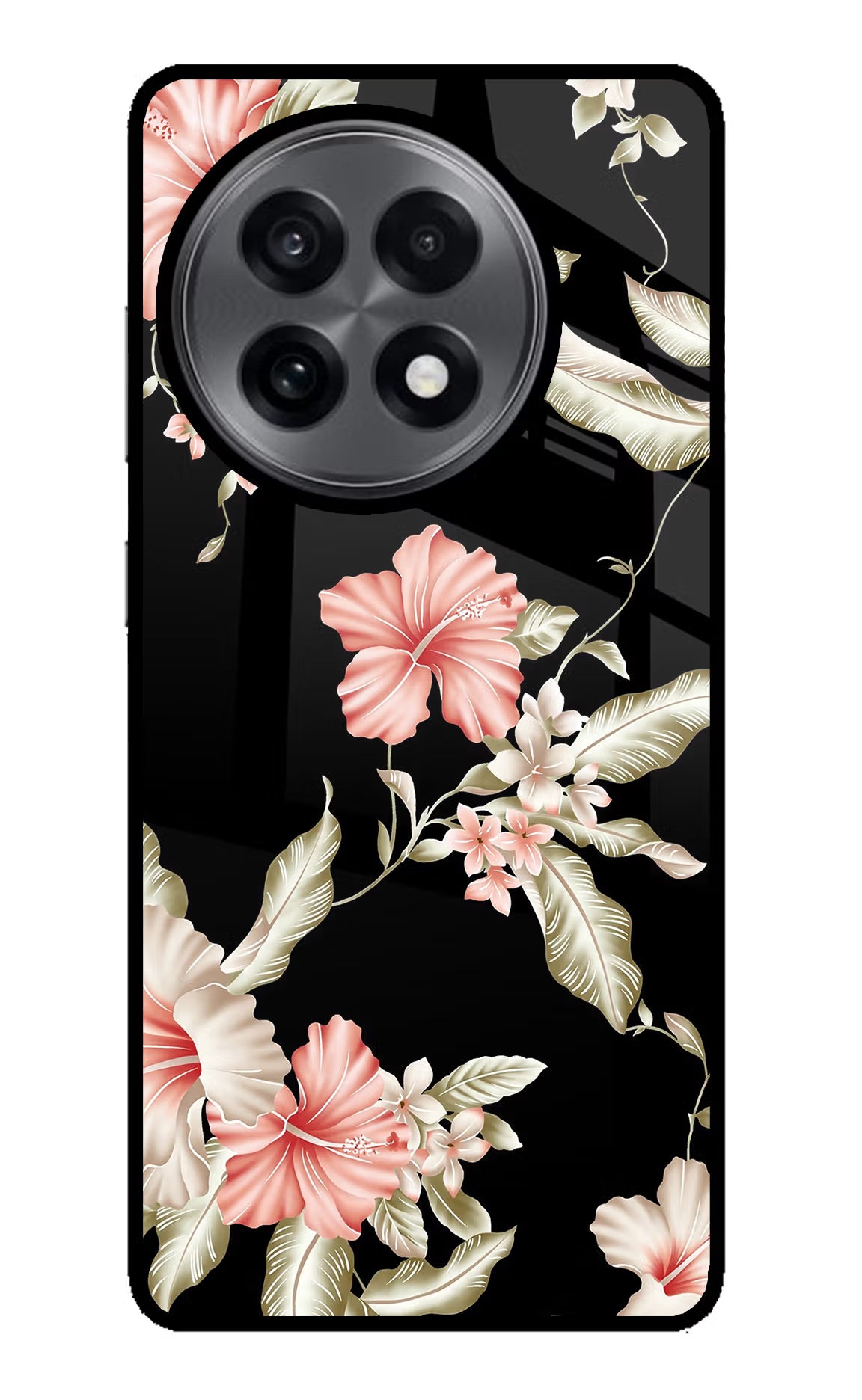 Flowers OnePlus 13R Glass Case - Flowers OnePlus 13R Glass Case Flowers OnePlus 13R Glass Case