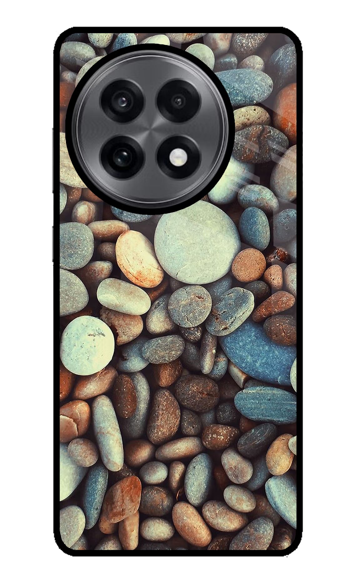 Pebble OnePlus 13R Glass Case Back Cover by Casekaro
