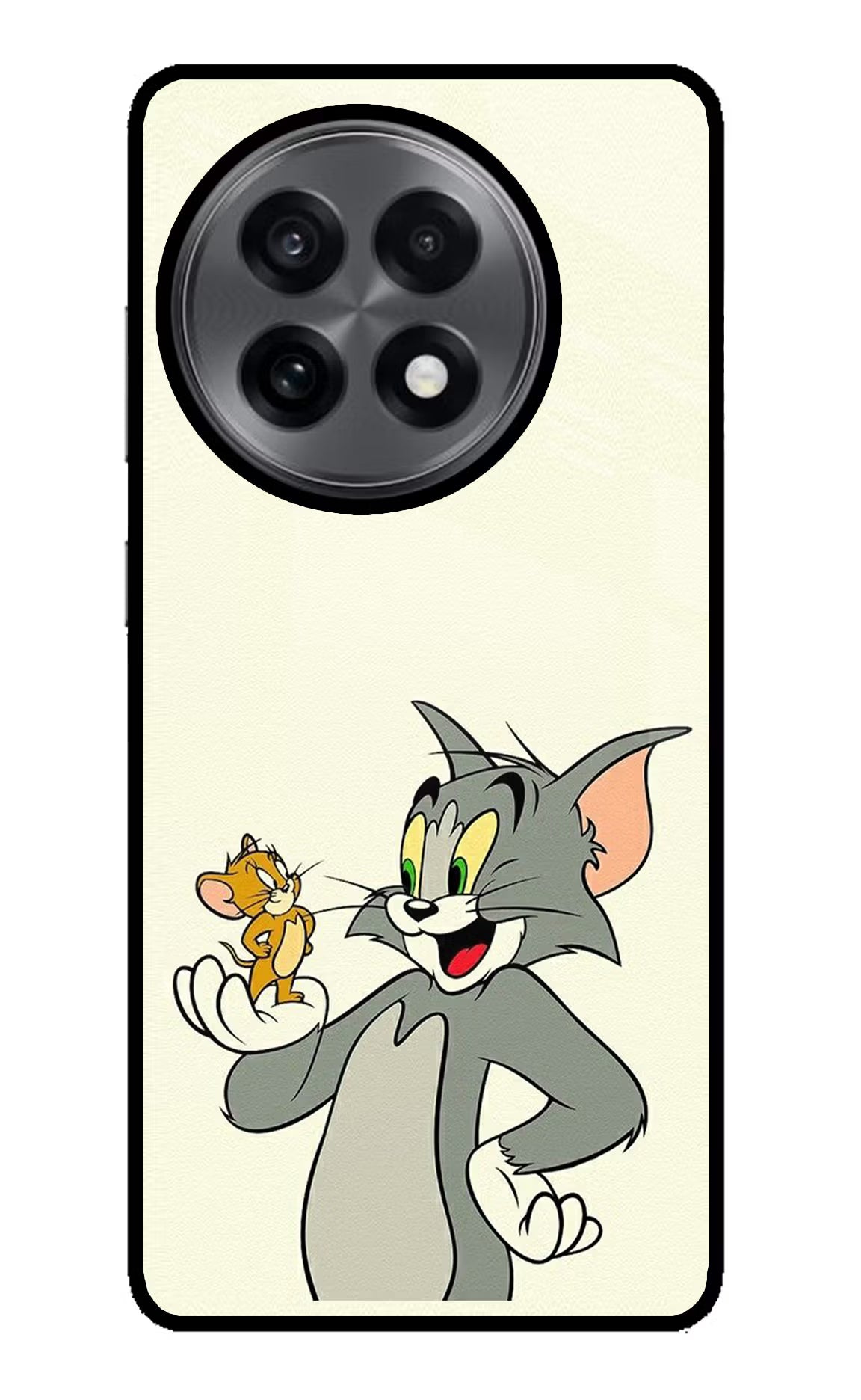 Tom & Jerry OnePlus 13R Glass Case Back Cover by Casekaro