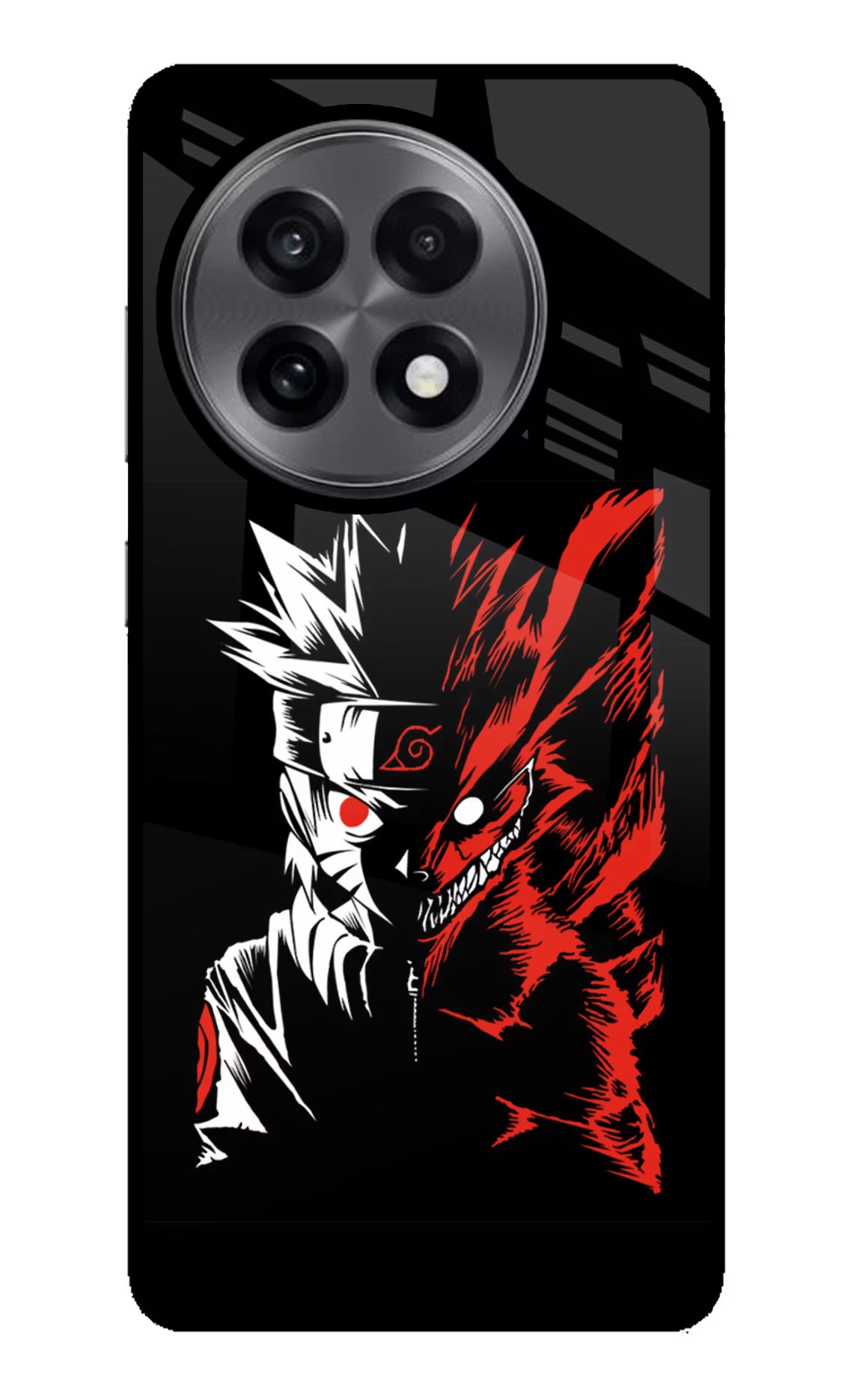 Naruto Two Face OnePlus 13R Glass Case - Naruto Two Face OnePlus 13R Glass Case Naruto Two Face OnePlus 13R Glass Case
