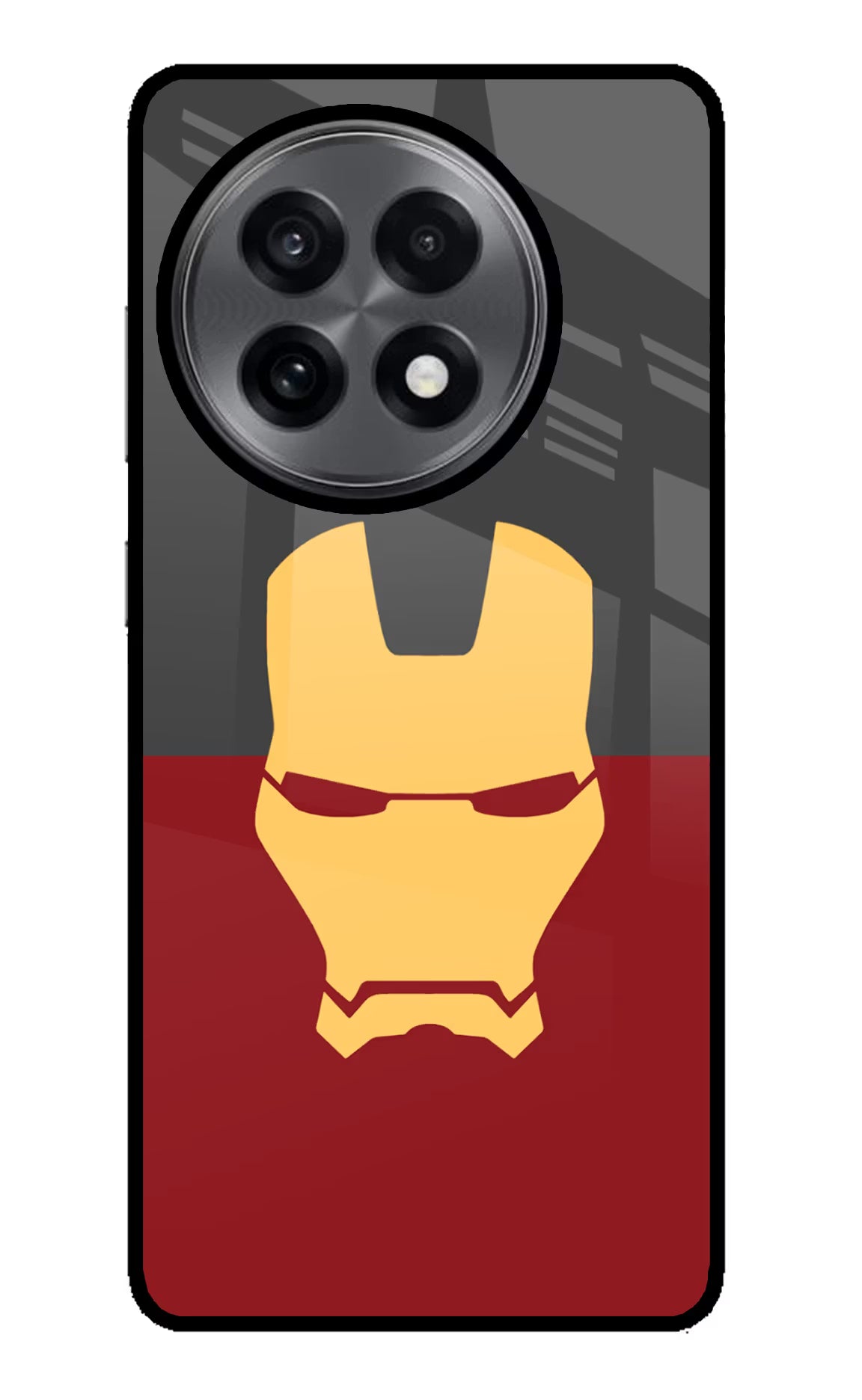 Ironman OnePlus 13R Glass Case Back Cover by Casekaro