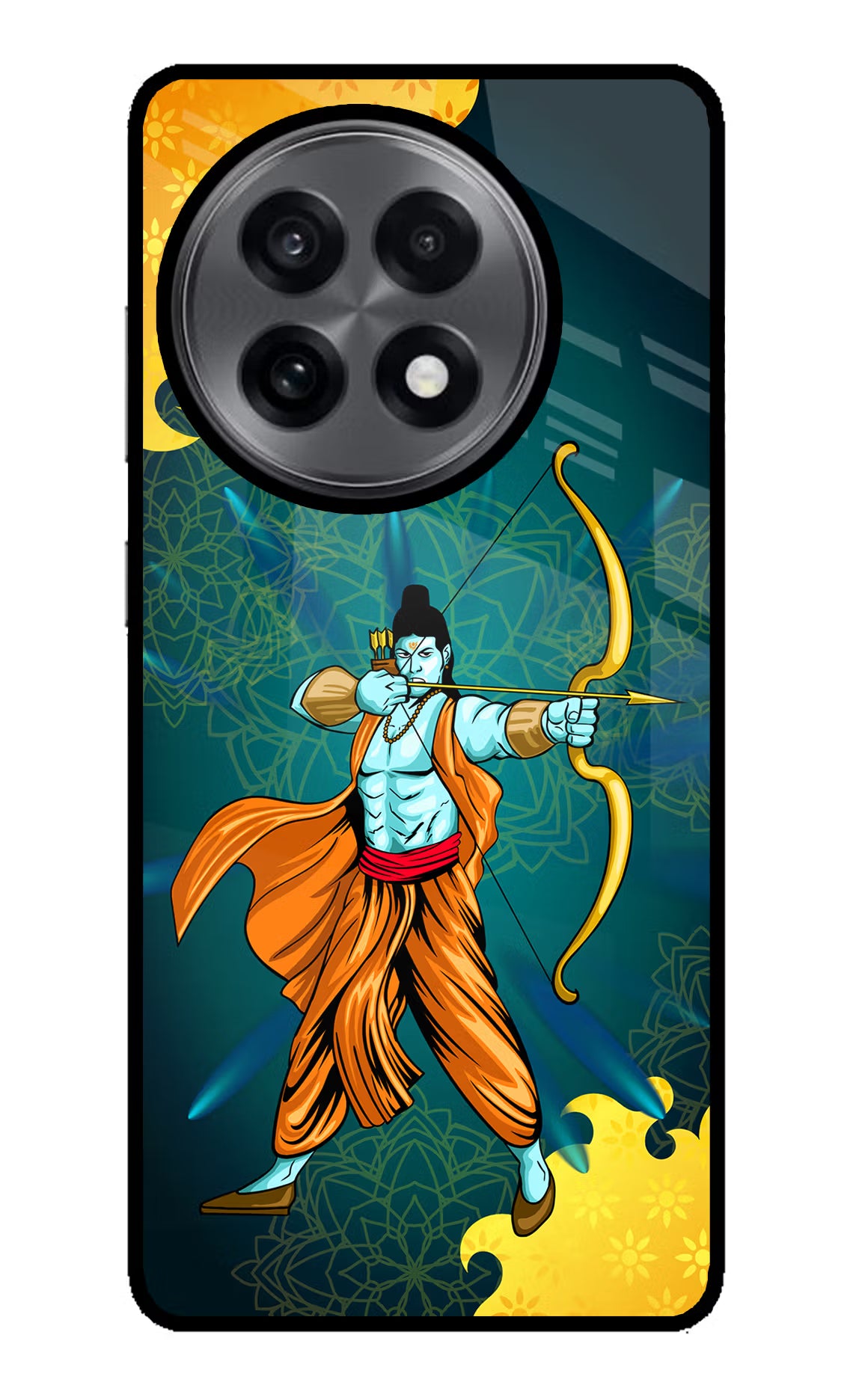 Lord Ram - 6 OnePlus 13R Glass Case - Lord Ram - 6 OnePlus 13R Glass Case Lord Ram - 6 OnePlus 13R Glass Case