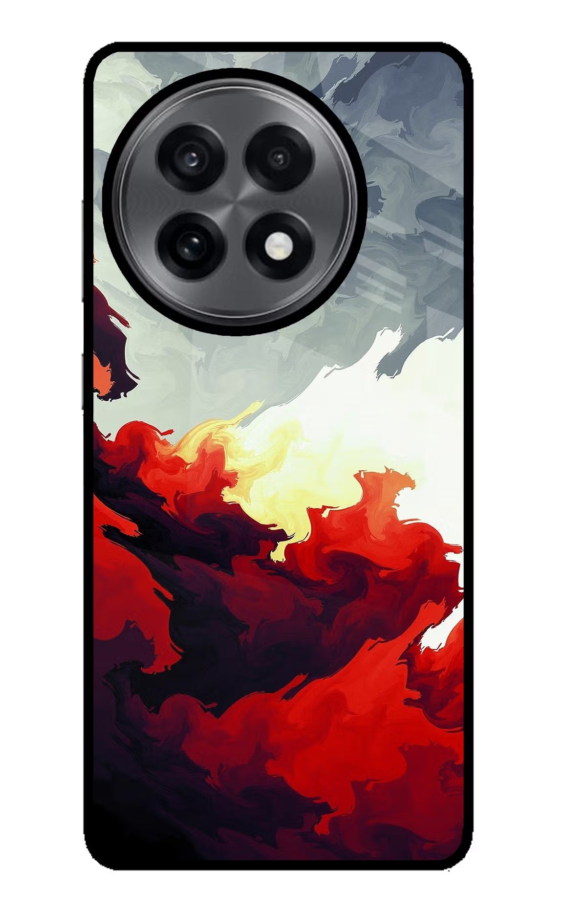 Fire Cloud OnePlus 13R Glass Case - Fire Cloud OnePlus 13R Glass Case Fire Cloud OnePlus 13R Glass Case
