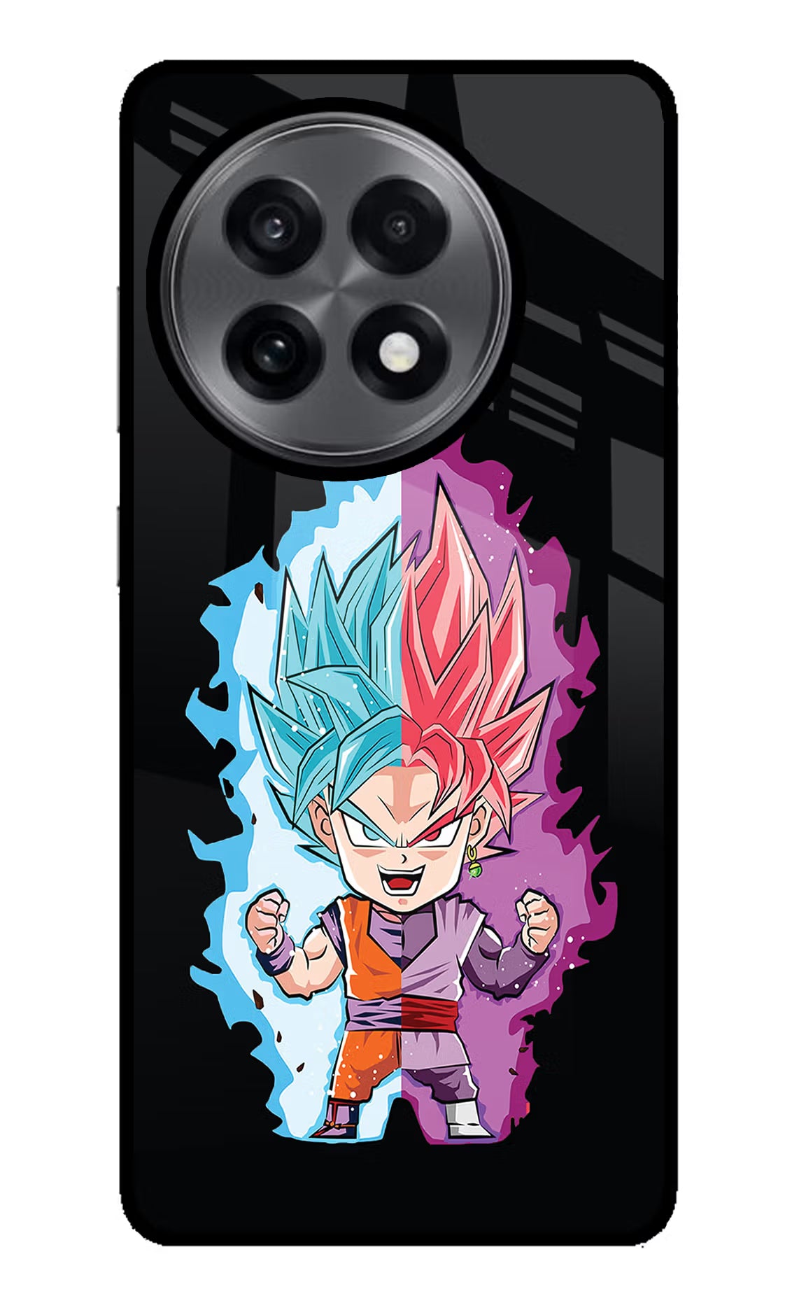 Chota Goku OnePlus 13R Glass Case - Chota Goku OnePlus 13R Glass Case Chota Goku OnePlus 13R Glass Case