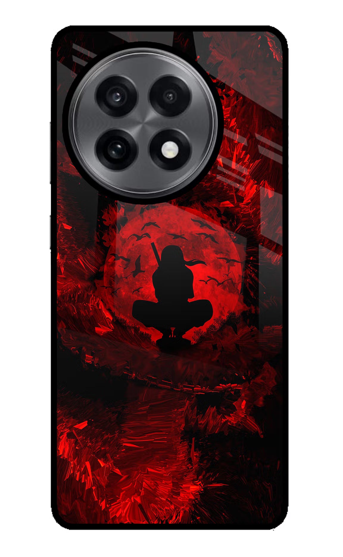 Itachi Uchiha OnePlus 13R Glass Case - Itachi Uchiha OnePlus 13R Glass Case Itachi Uchiha OnePlus 13R Glass Case