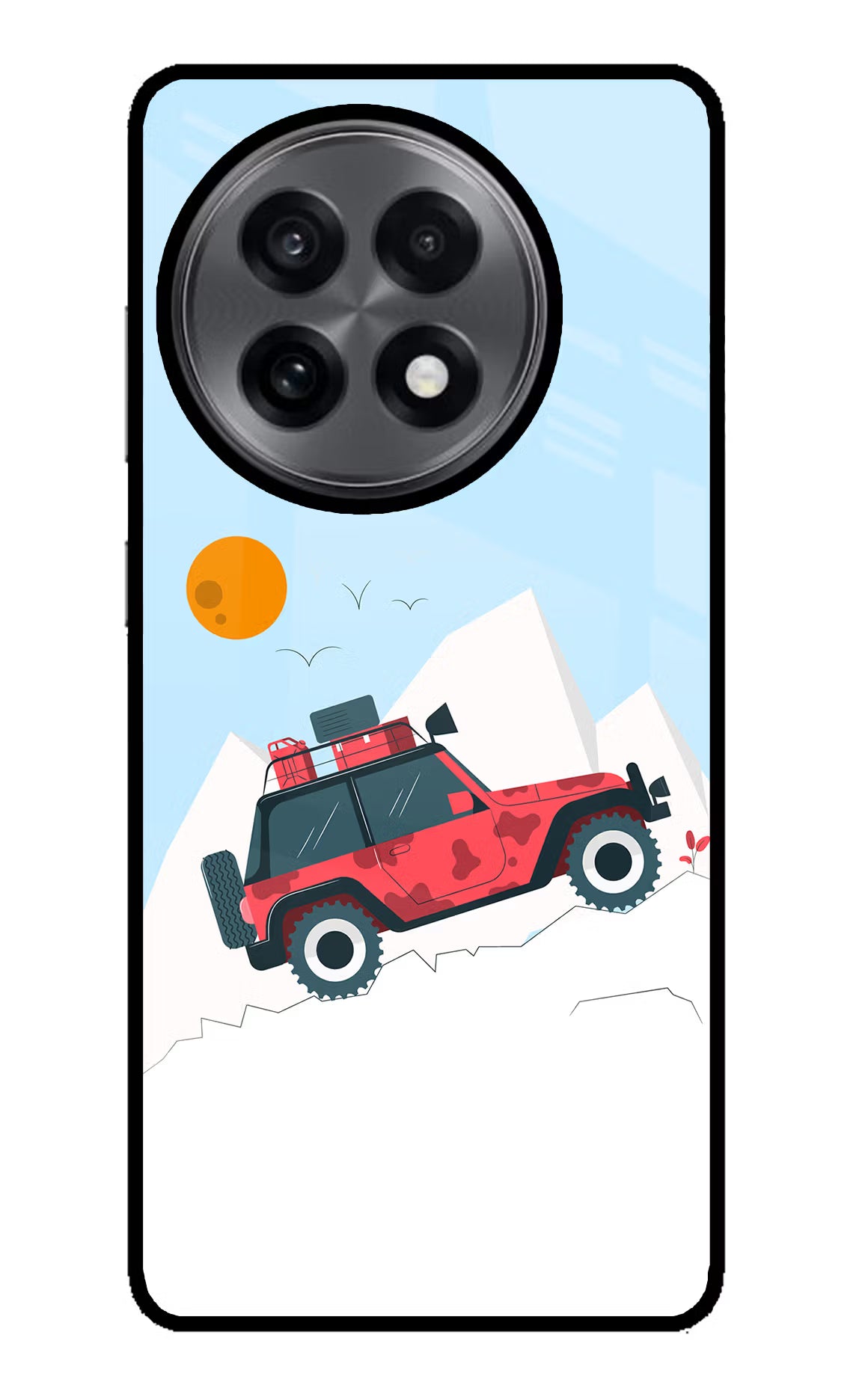 Mountain Trail Beast OnePlus 13R Glass Case - Mountain Trail Beast OnePlus 13R Glass Case Mountain Trail Beast OnePlus 13R Glass Case