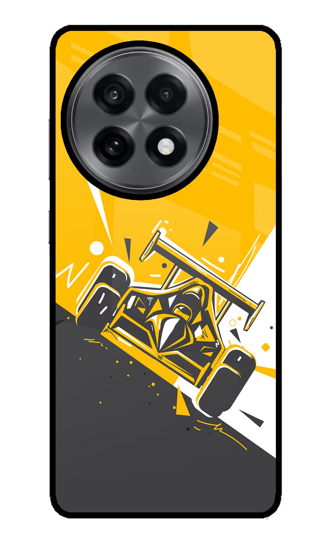 Track King OnePlus 13R Glass Case - Track King OnePlus 13R Glass Case Track King OnePlus 13R Glass Case