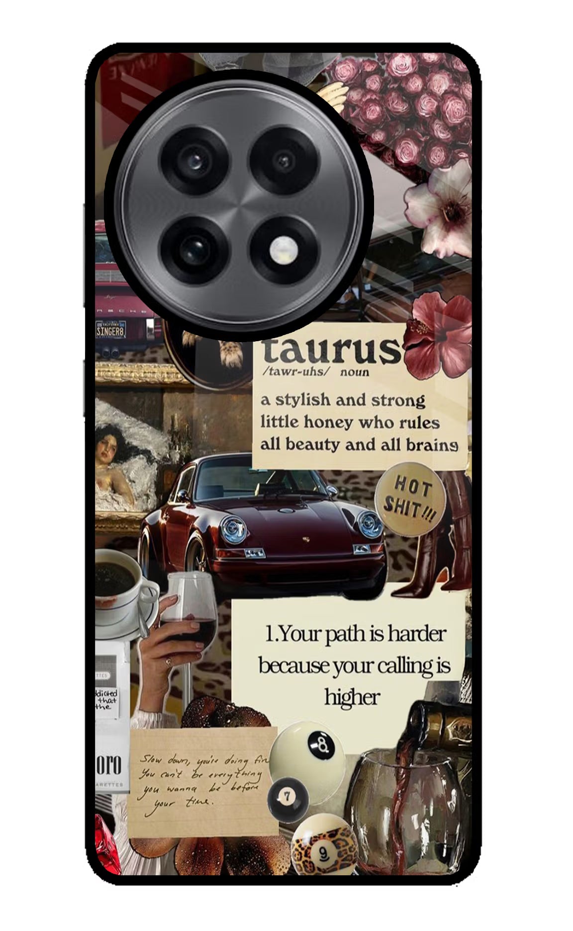 Taurus Zodiac OnePlus 13R Glass Case - Taurus Zodiac OnePlus 13R Glass Case Taurus Zodiac OnePlus 13R Glass Case