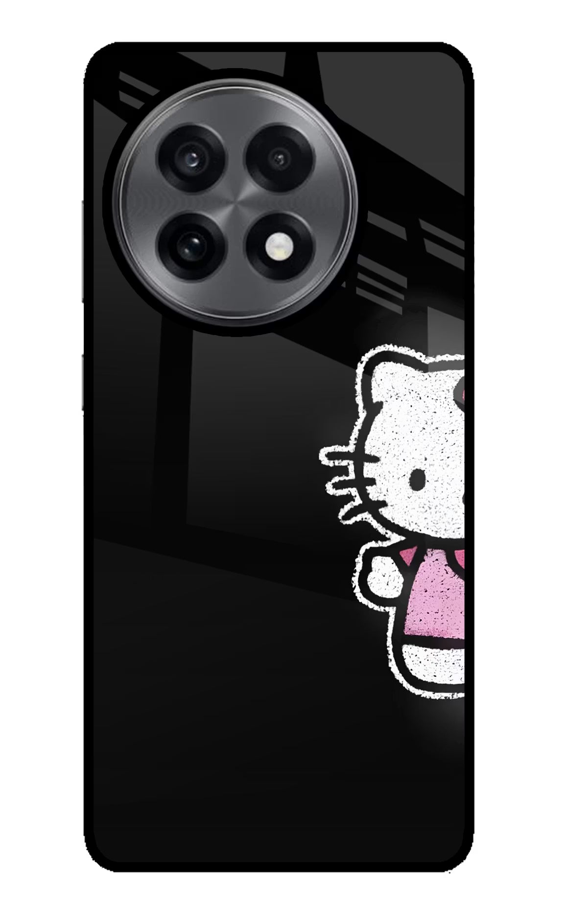 Kitty Charm OnePlus 13R Glass Case - Kitty Charm OnePlus 13R Glass Case Kitty Charm OnePlus 13R Glass Case