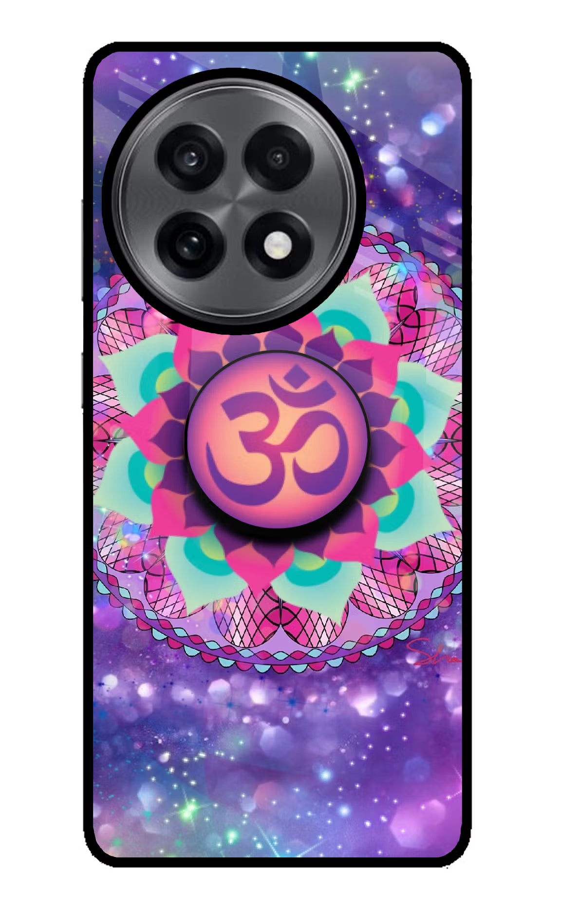 Om Purple OnePlus 13R Pop Case by Casekaro