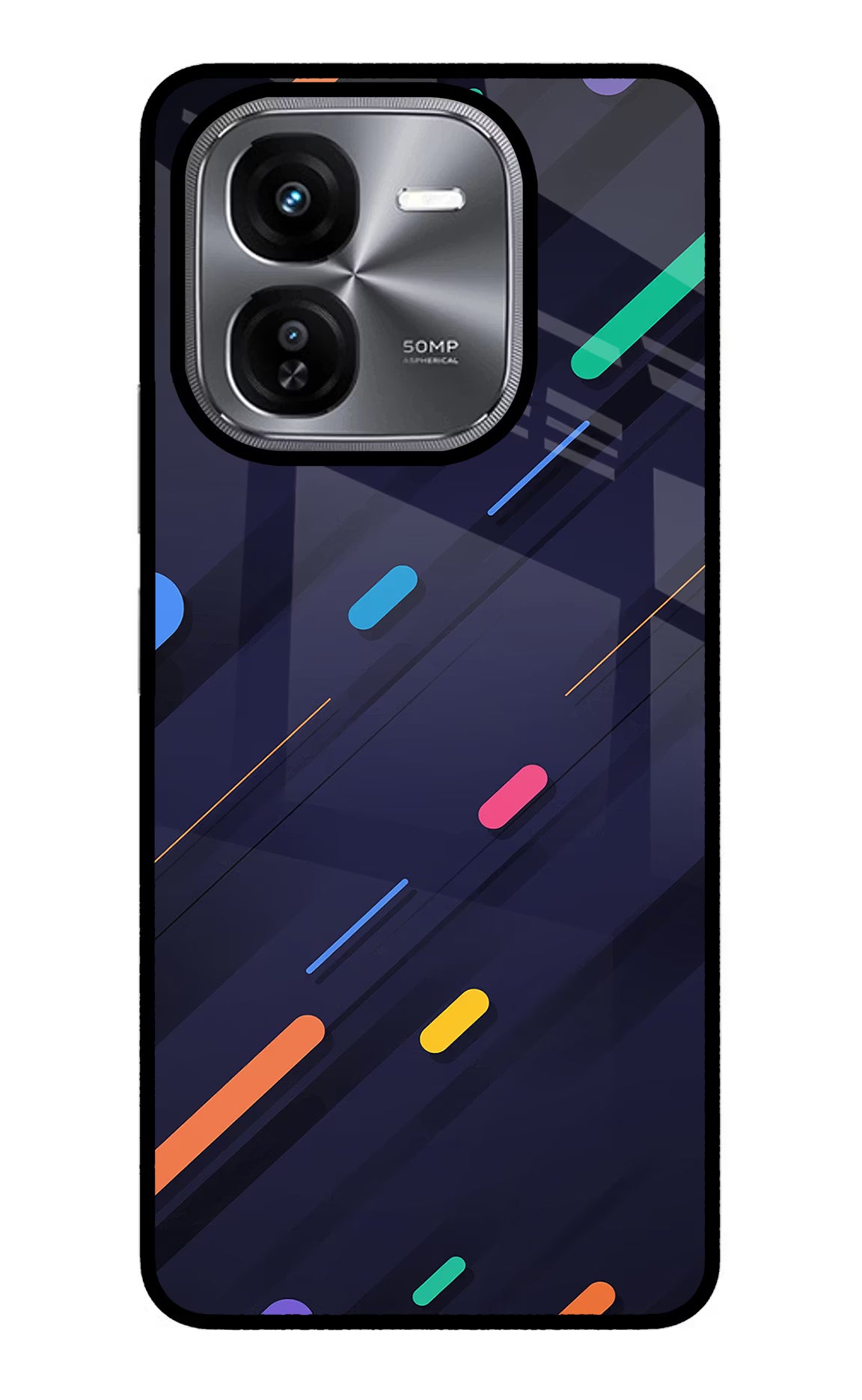 Abstract Design iQOO Z9X Glass Case - Abstract Design iQOO Z9X Glass Case Abstract Design iQOO Z9X Glass Case