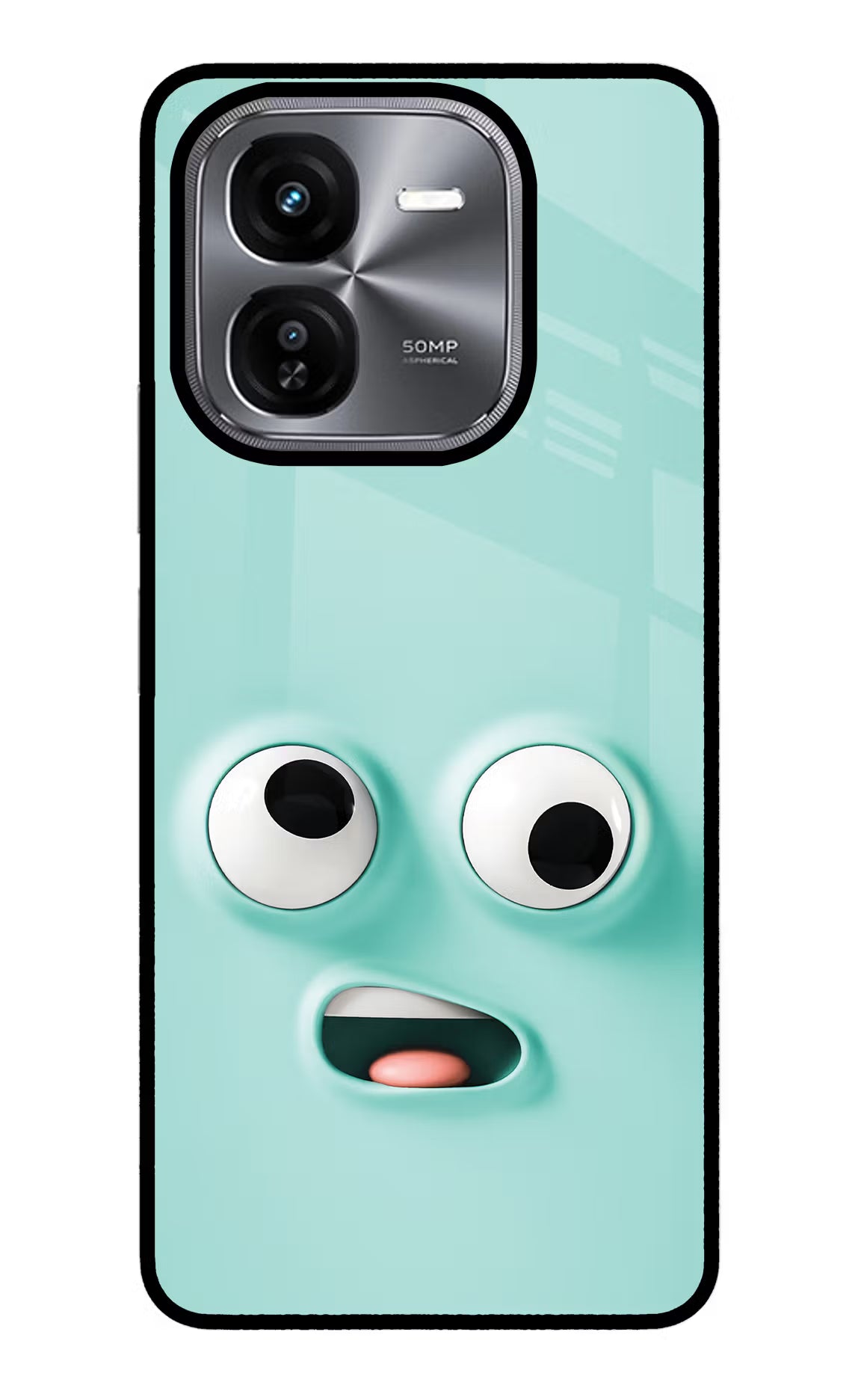 Funny Cartoon iQOO Z9X Glass Case - Funny Cartoon iQOO Z9X Glass Case Funny Cartoon iQOO Z9X Glass Case