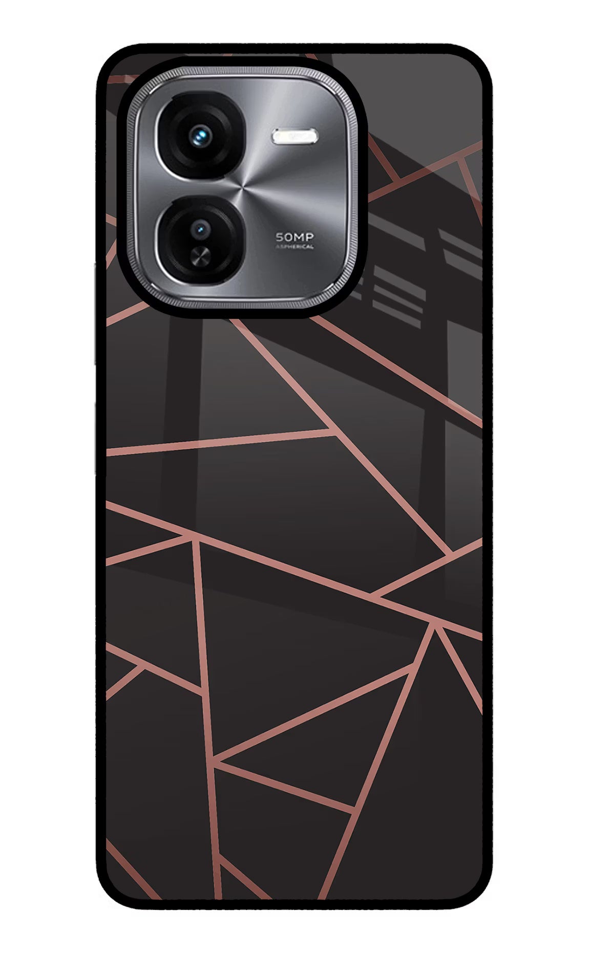 Geometric Pattern iQOO Z9X Glass Case - Geometric Pattern iQOO Z9X Glass Case Geometric Pattern iQOO Z9X Glass Case