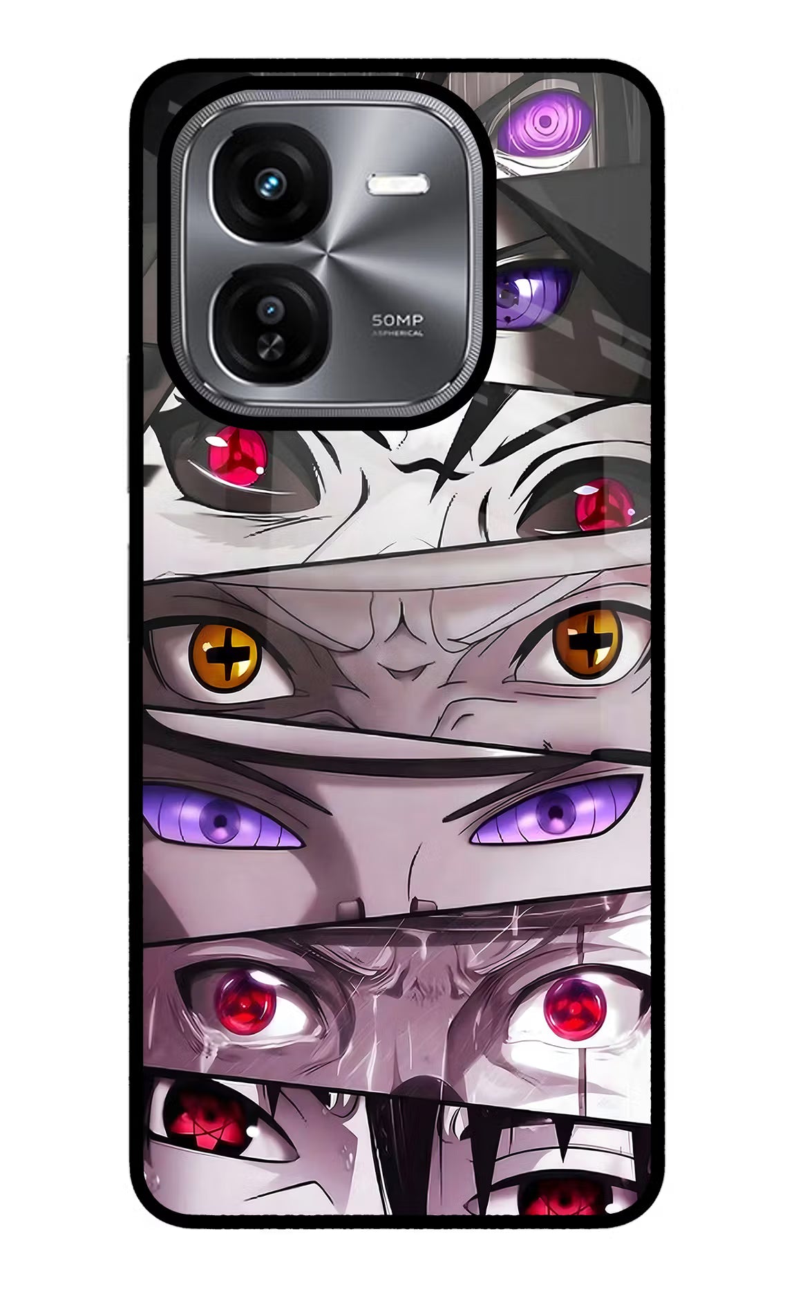 Naruto Anime iQOO Z9X Glass Case - Naruto Anime iQOO Z9X Glass Case Naruto Anime iQOO Z9X Glass Case