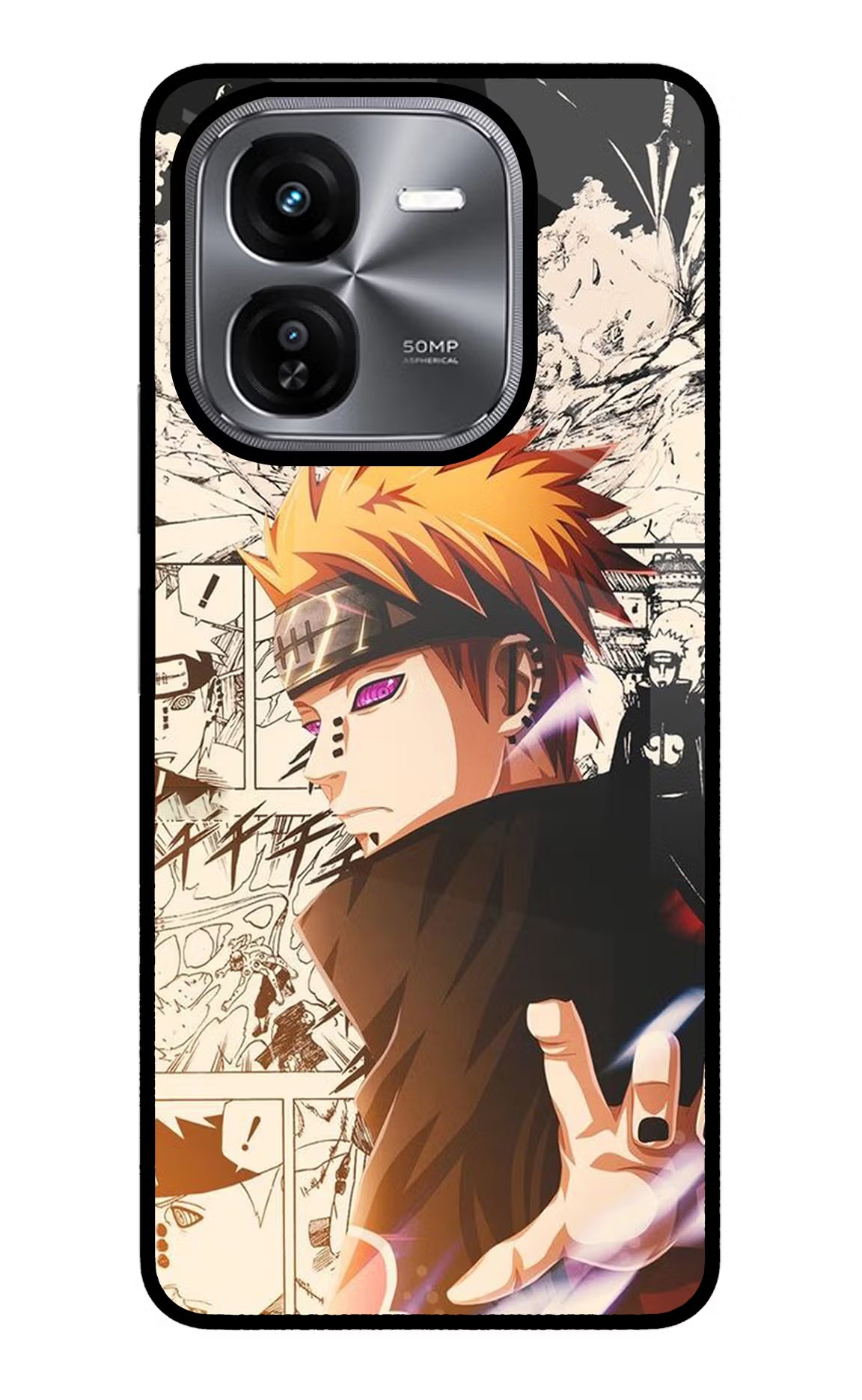Pain Anime iQOO Z9X Glass Case - Pain Anime iQOO Z9X Glass Case Pain Anime iQOO Z9X Glass Case