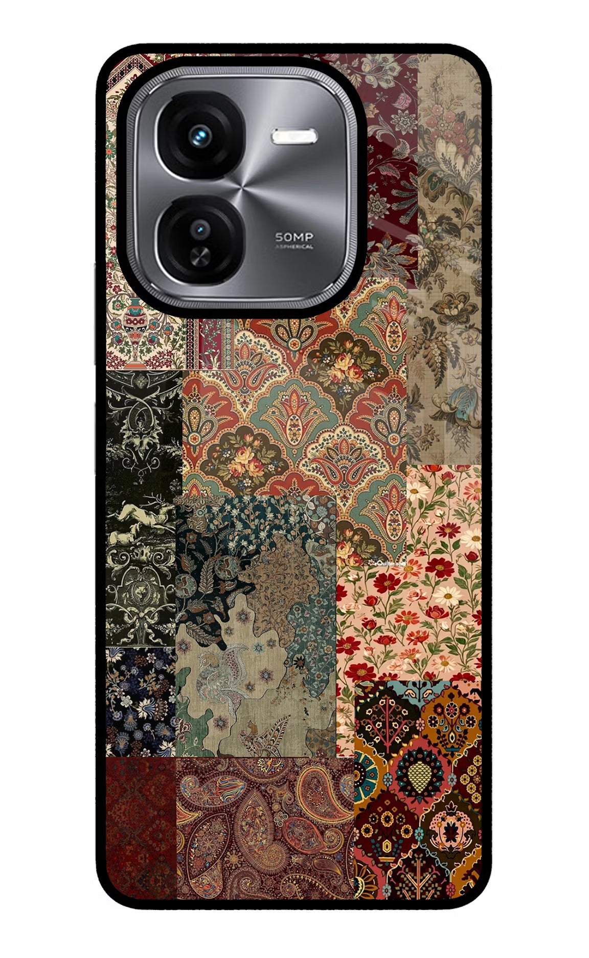 Desi Print iQOO Z9X Glass Case - Desi Print iQOO Z9X Glass Case Desi Print iQOO Z9X Glass Case