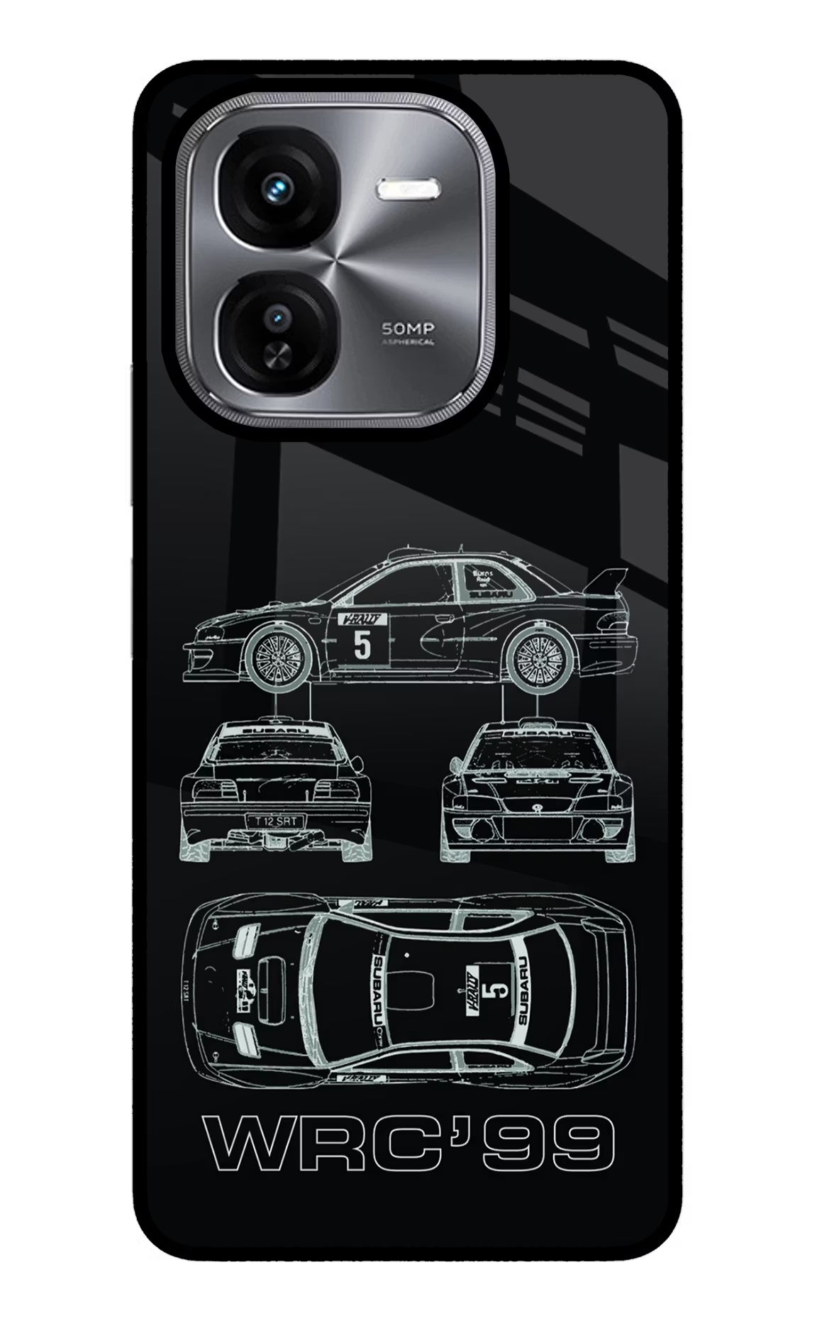 WRC'99 iQOO Z9X Glass Case - WRC'99 iQOO Z9X Glass Case WRC'99 iQOO Z9X Glass Case