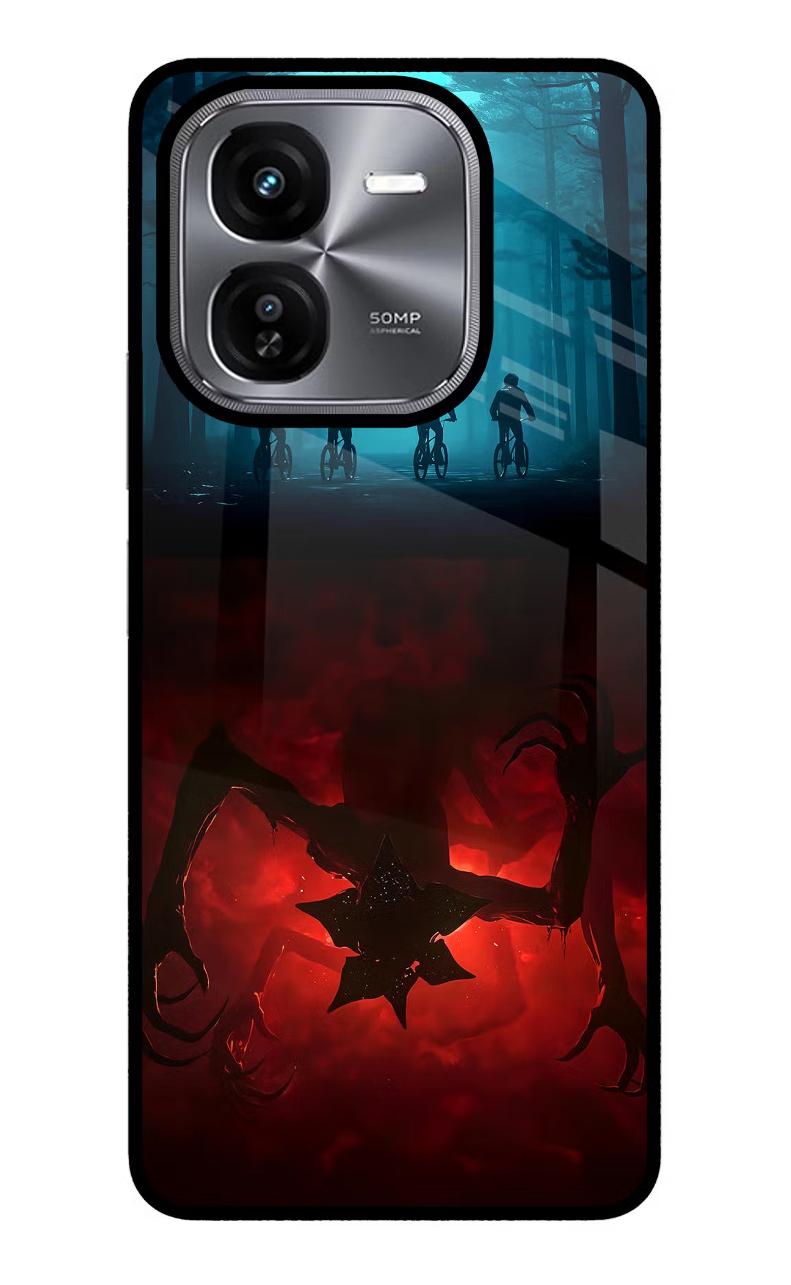 Ordinary Things Downside Up iQOO Z9X Glass Case - Ordinary Things Downside Up iQOO Z9X Glass Case Ordinary Things Downside Up iQOO Z9X Glass Case