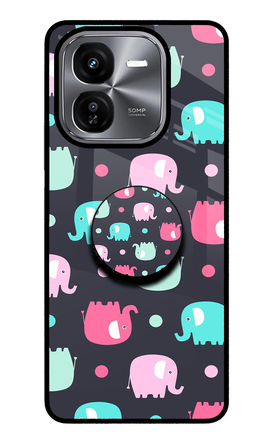 Baby Elephants iQOO Z9X Pop Case by Casekaro
