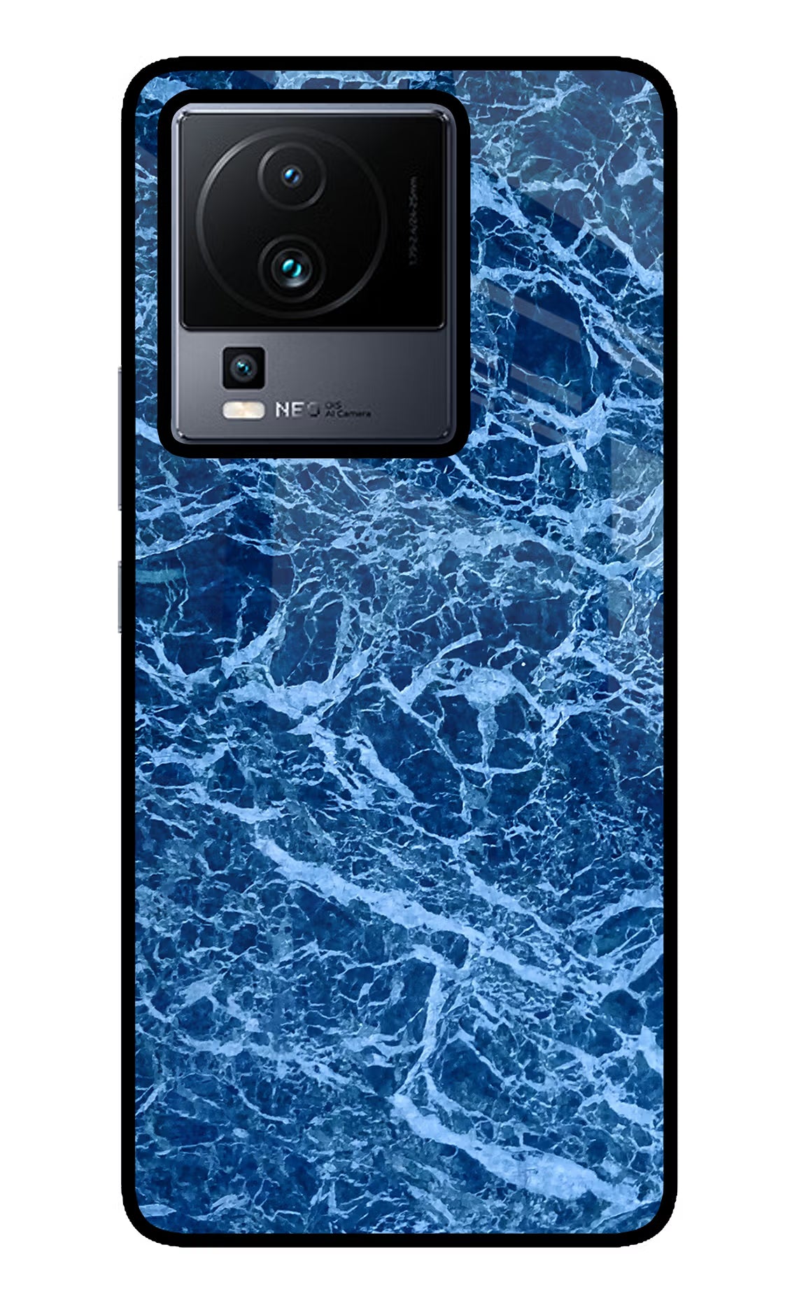 Blue Marble iQOO Neo 7 Glass Case - Blue Marble iQOO Neo 7 Glass Case Blue Marble iQOO Neo 7 Glass Case
