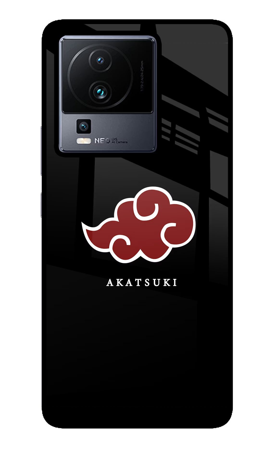 Akatsuki iQOO Neo 7 Glass Case Back Cover by Casekaro