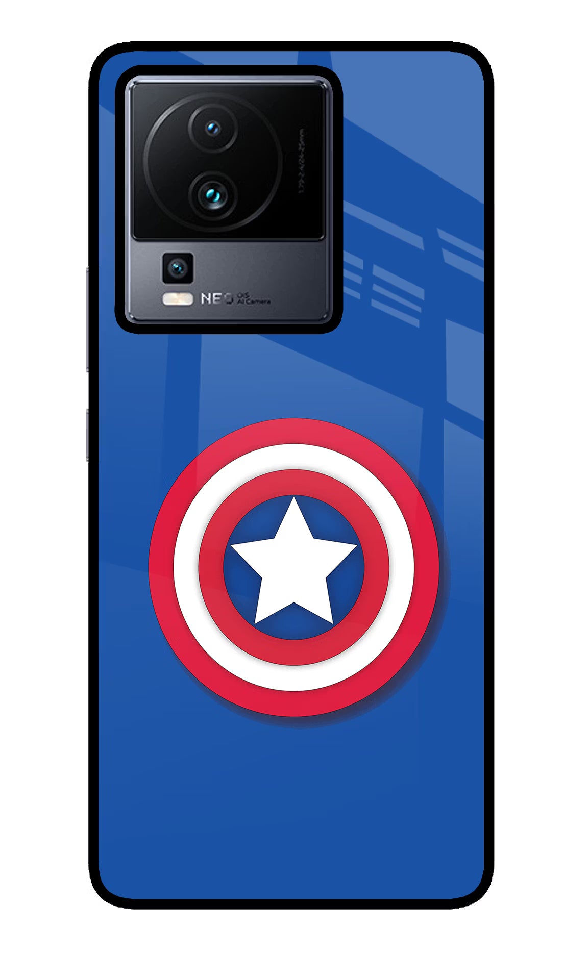 Shield iQOO Neo 7 Glass Case - Shield iQOO Neo 7 Glass Case Shield iQOO Neo 7 Glass Case